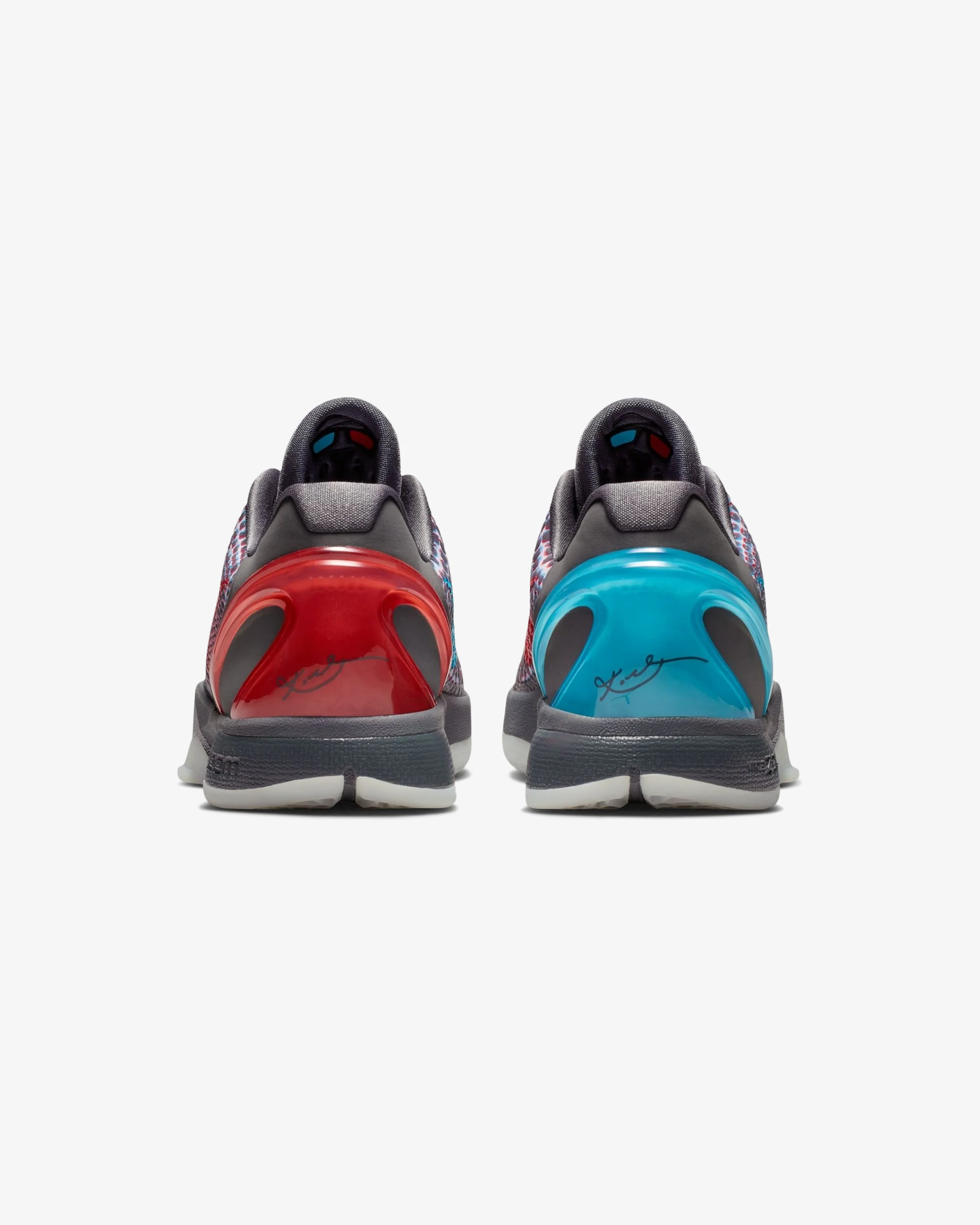 NIKE KOBE VI PROTRO - DARK GREY/ CHLORINE BLUE - Image 6