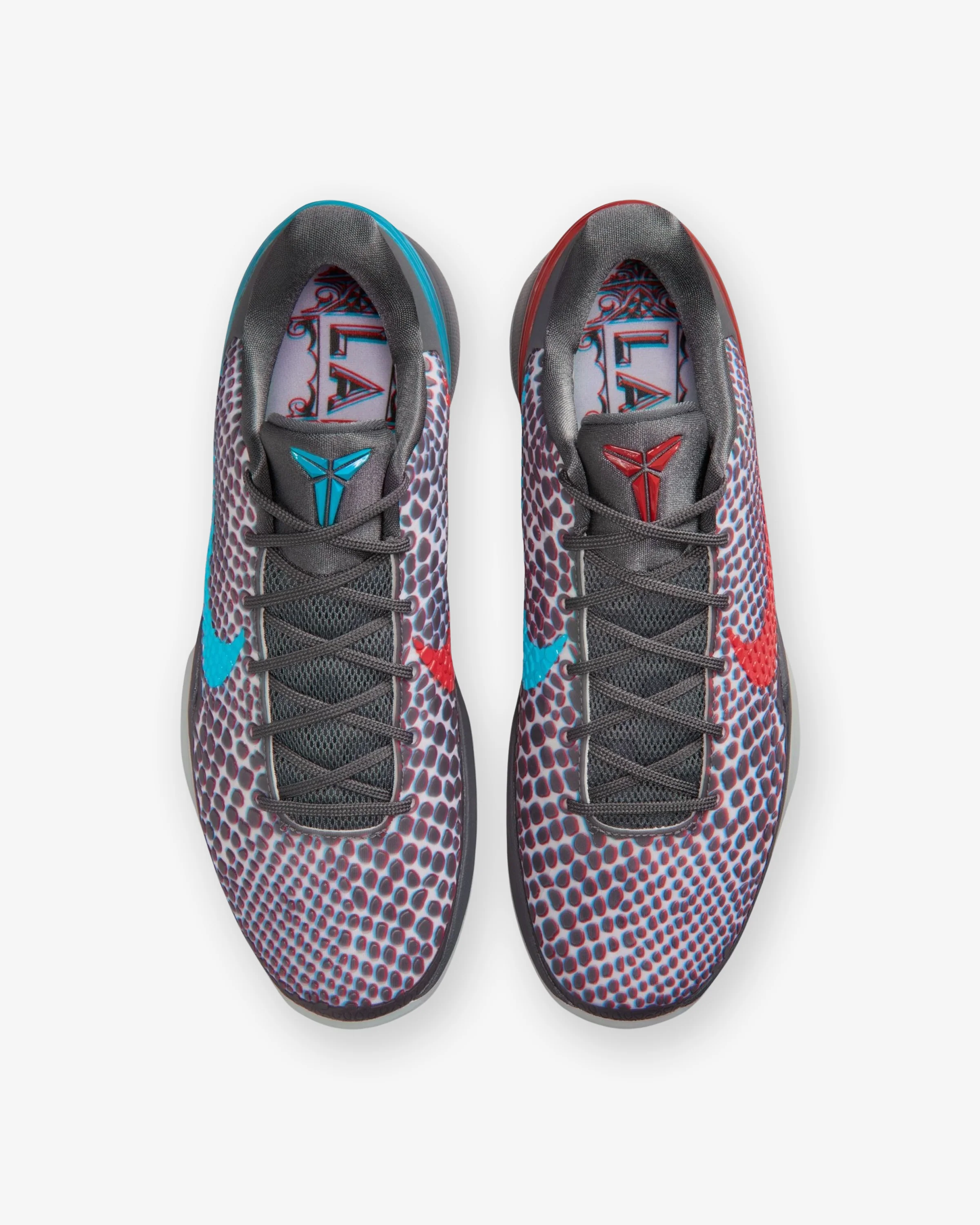 NIKE KOBE VI PROTRO - DARK GREY/ CHLORINE BLUE - Image 7