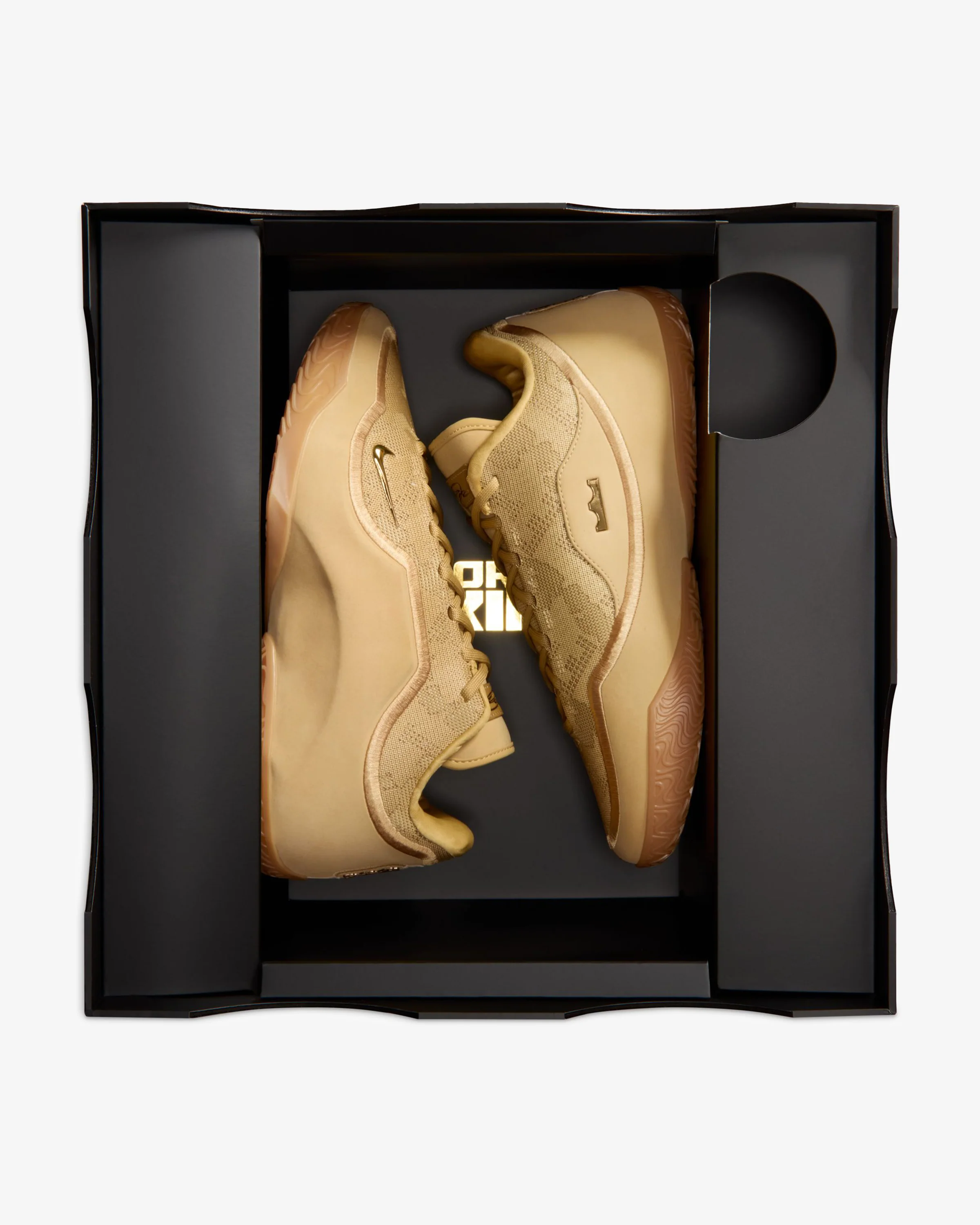 NIKE LEBRON XXIII - WHEAT GOLD/ WOLF GREY - Image 12