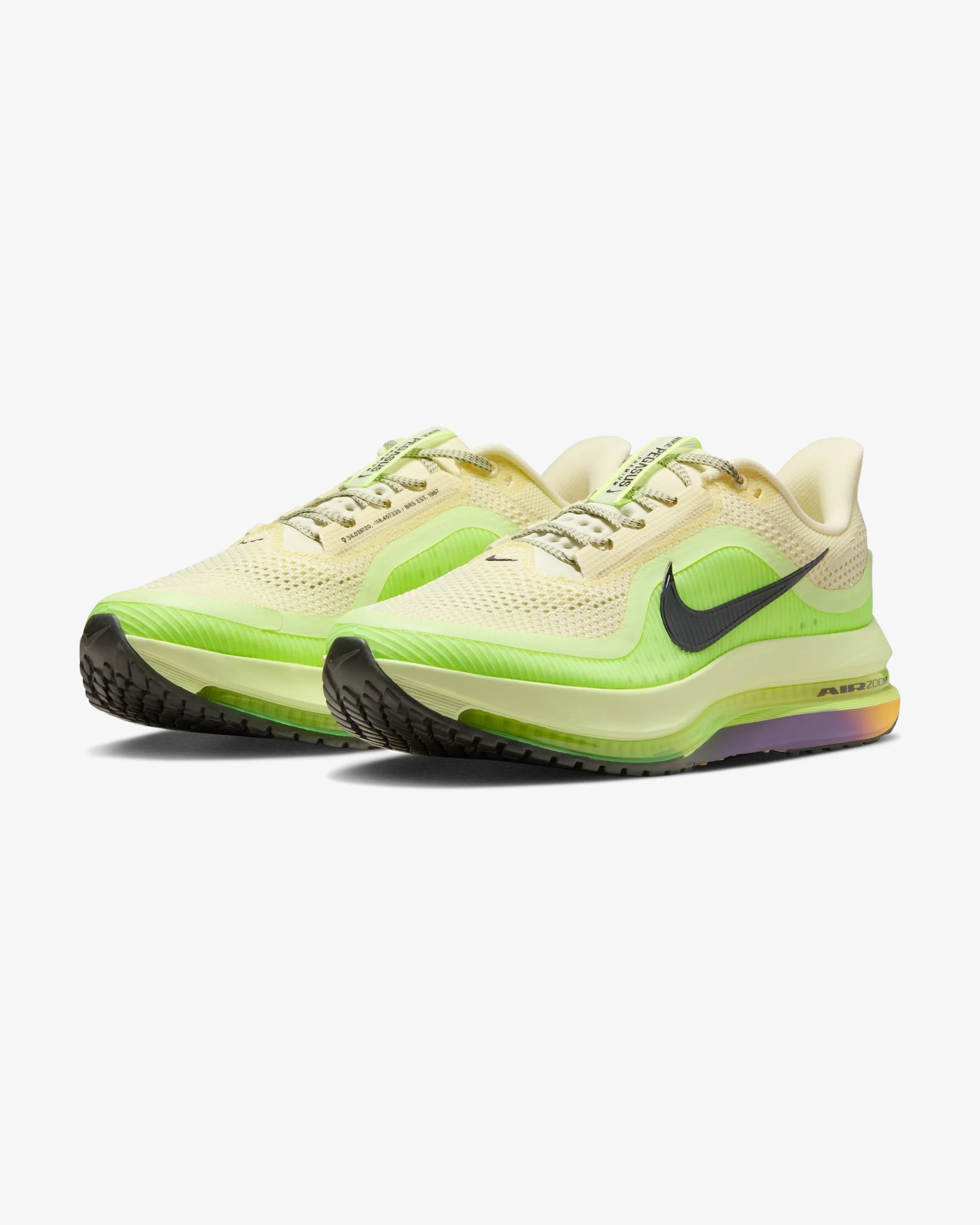 NIKE PEGASUS PREMIUM - ALABASTER/ BLACK/ BARELY VOLT