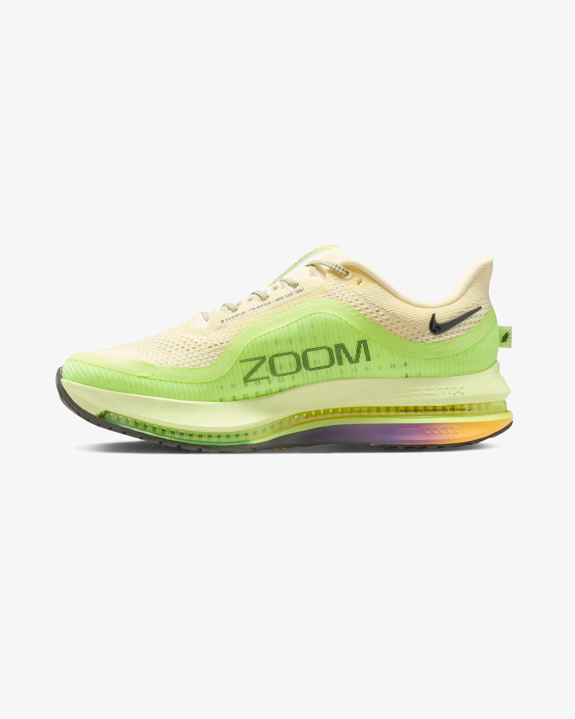 NIKE PEGASUS PREMIUM - ALABASTER/ BLACK/ BARELY VOLT - Image 3