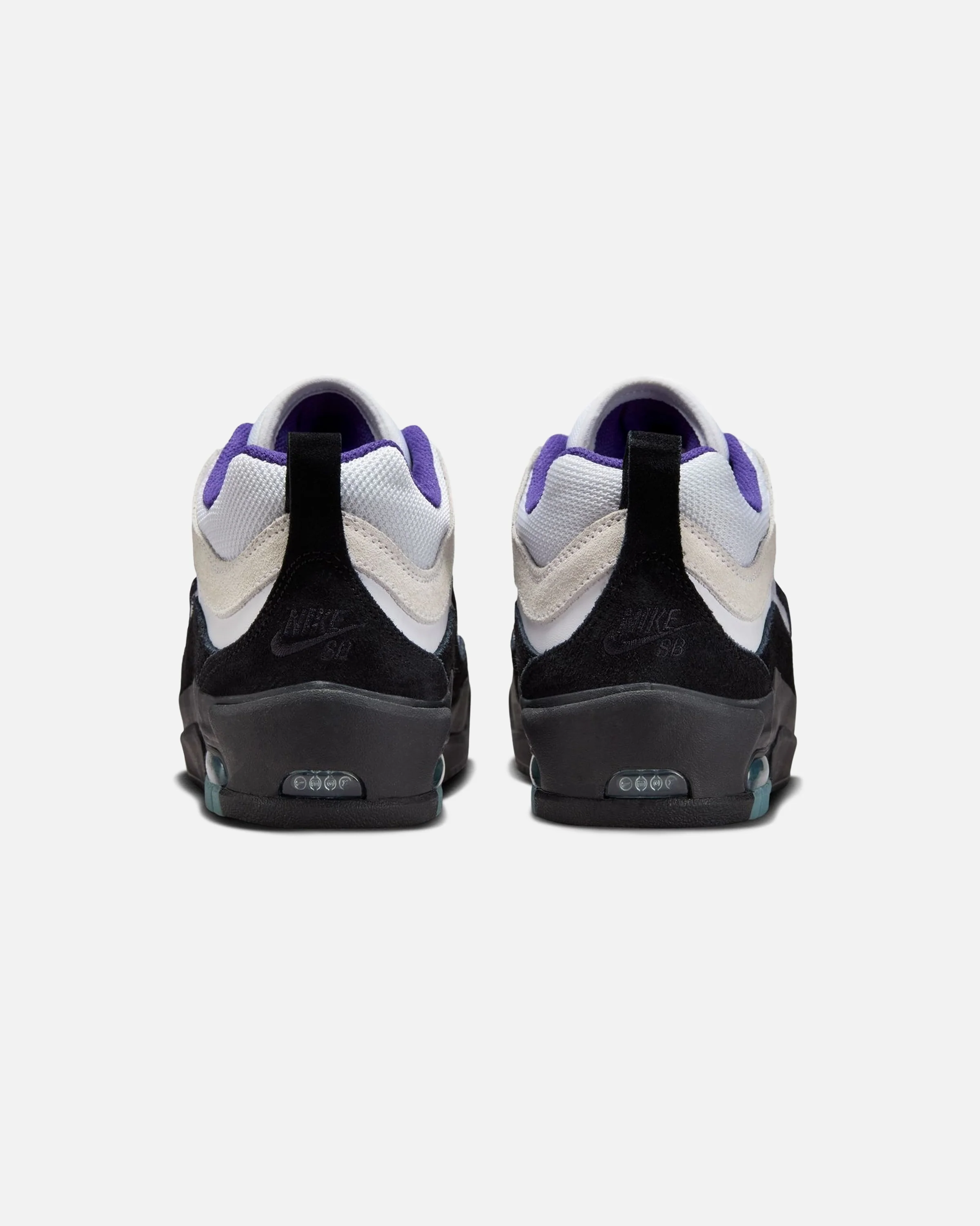 NIKE SB AIR MAX ISHOD - WHITE/ BLACK - Image 3