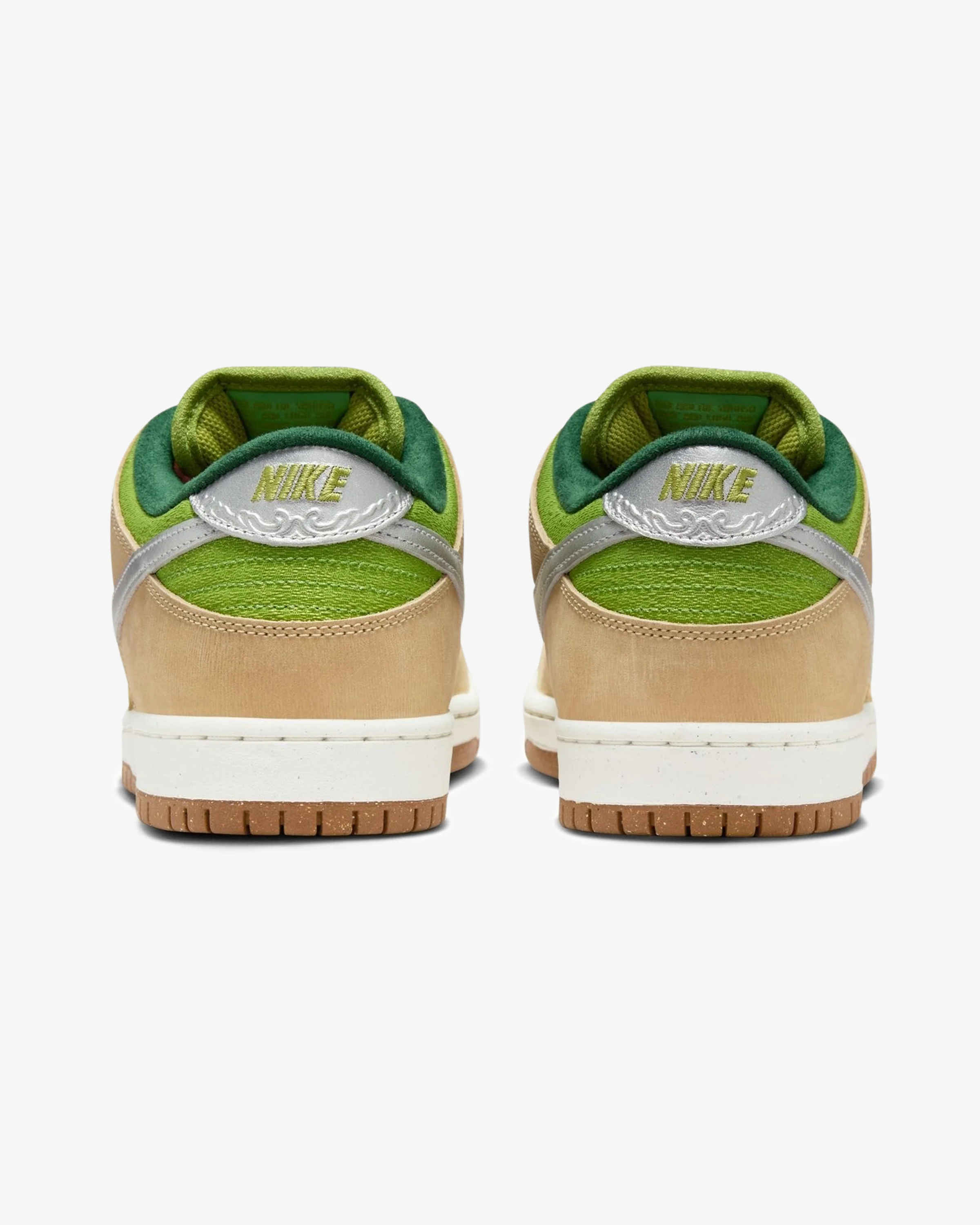 NIKE SB DUNK LOW PRO - SESAME/ METALLICSILVER/ PEAR - Image 3