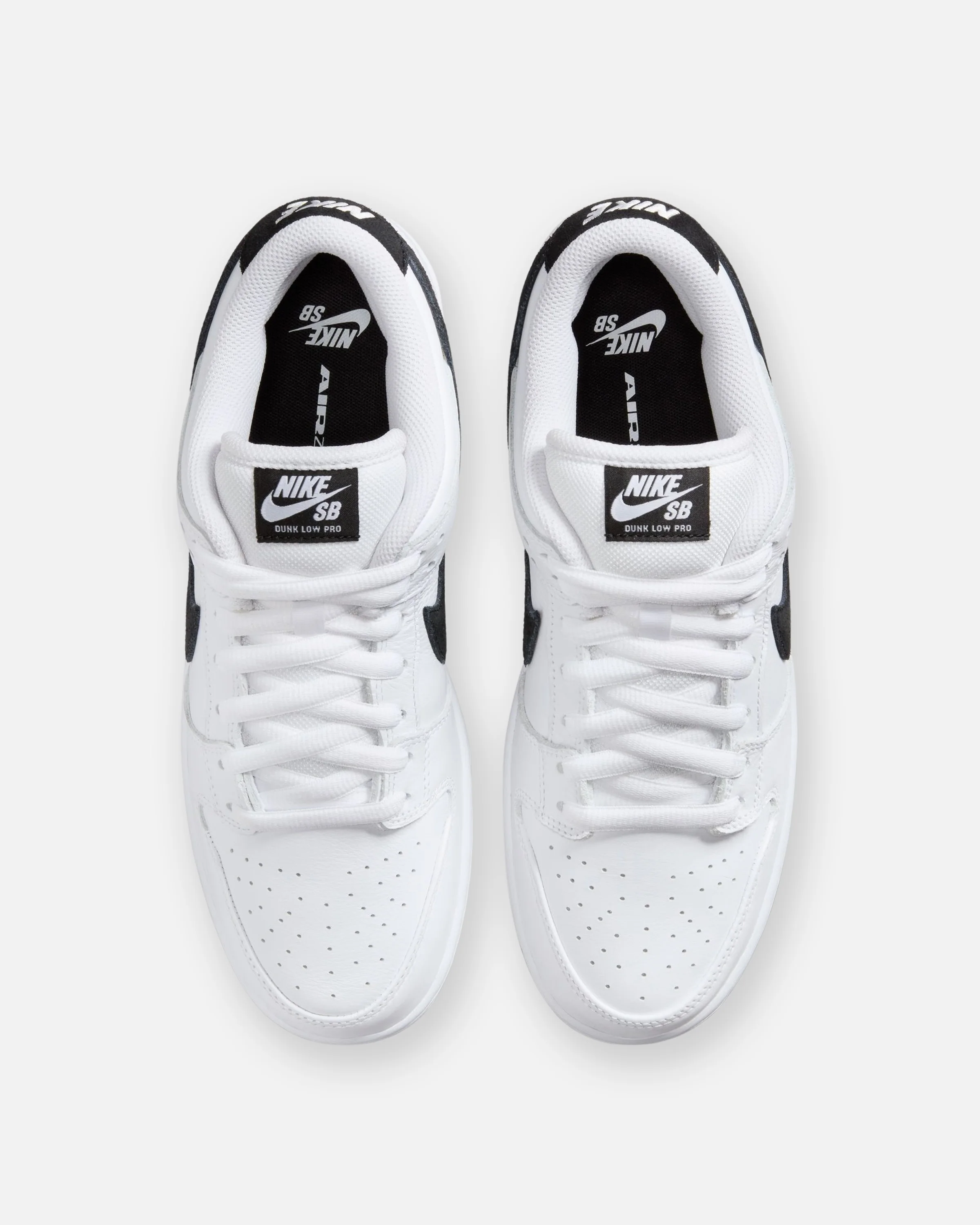 NIKE SB DUNK LOW PRO - WHITE/ BLACK - Image 4