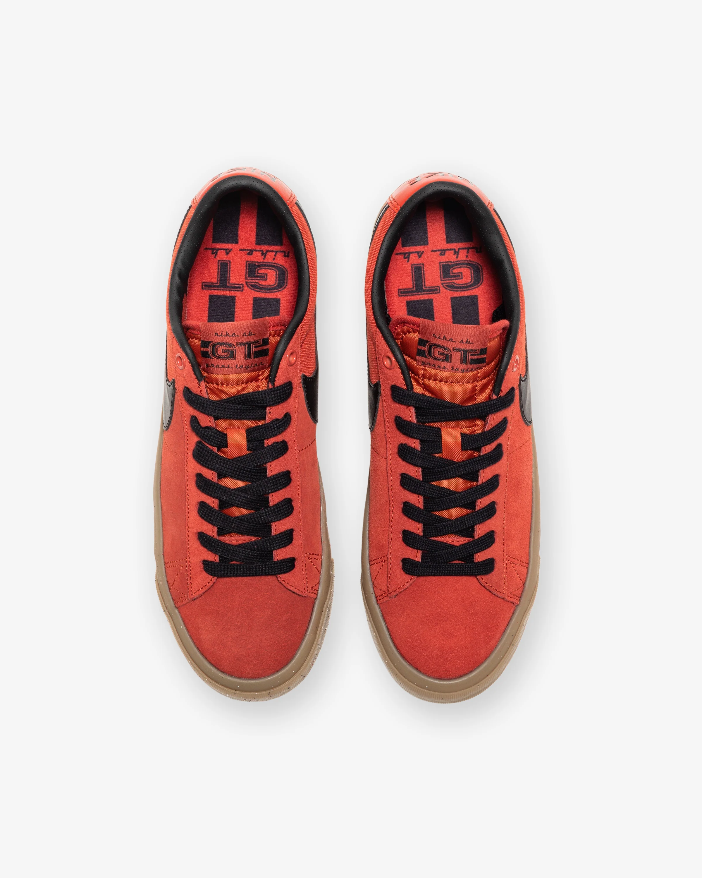 NIKE SB ZOOM BLAZER LOW PRO GT - CINNABAR/ BLACK - Image 4