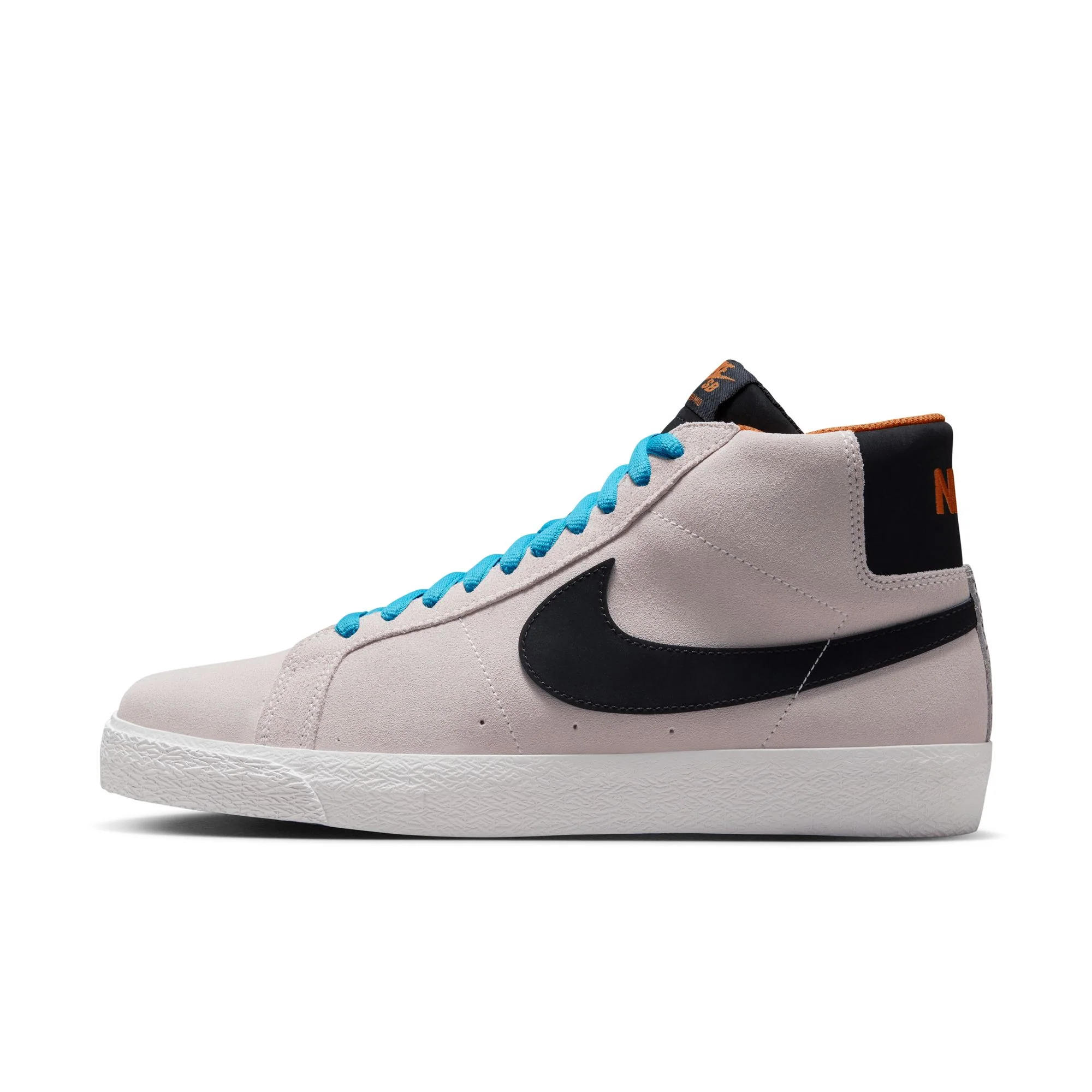 NIKE SB ZOOM BLAZER MID ELECTRIC - PHANTOM/ BLACK - Image 2