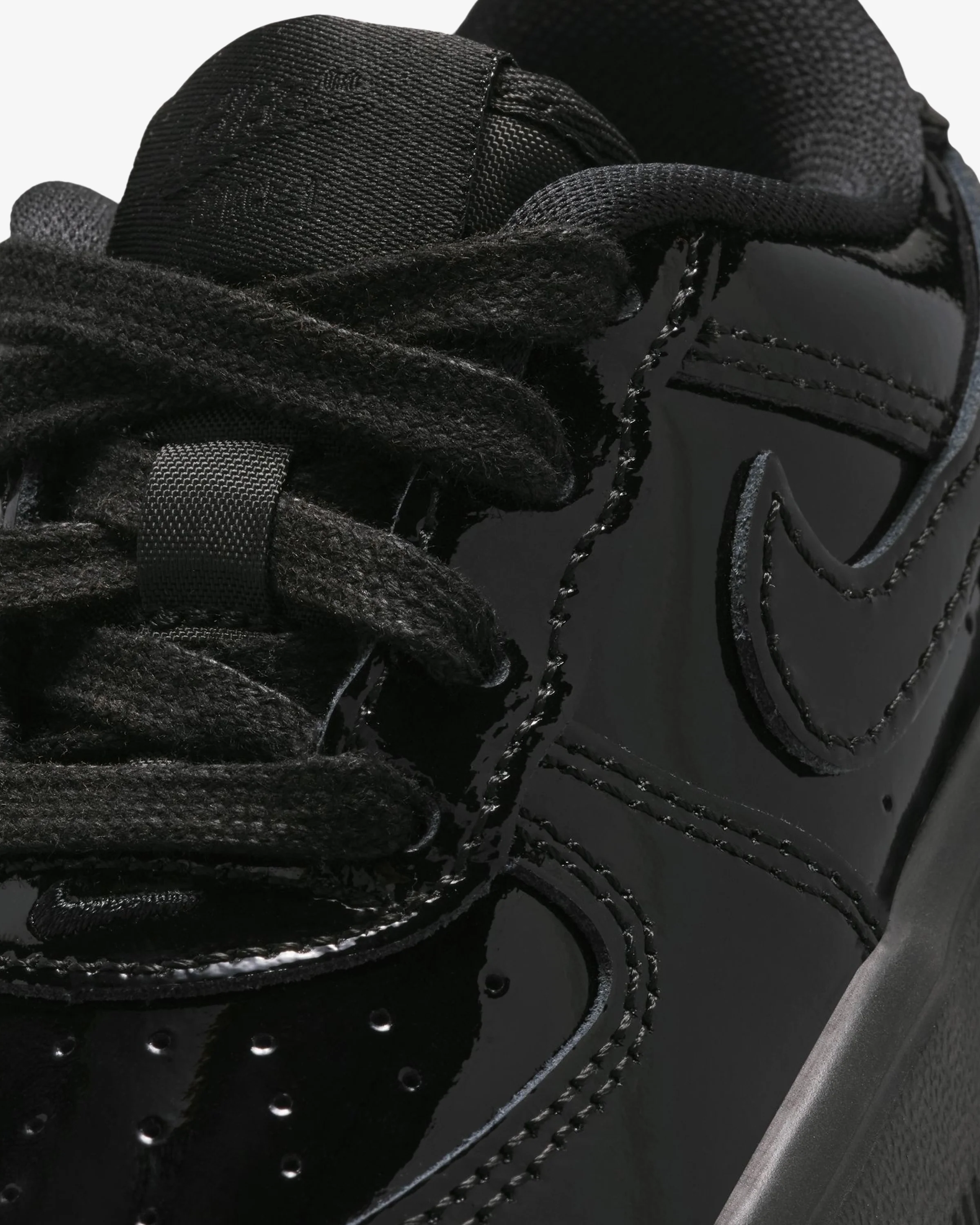 NIKE TD FORCE 1 LOW - BLACK - Image 6