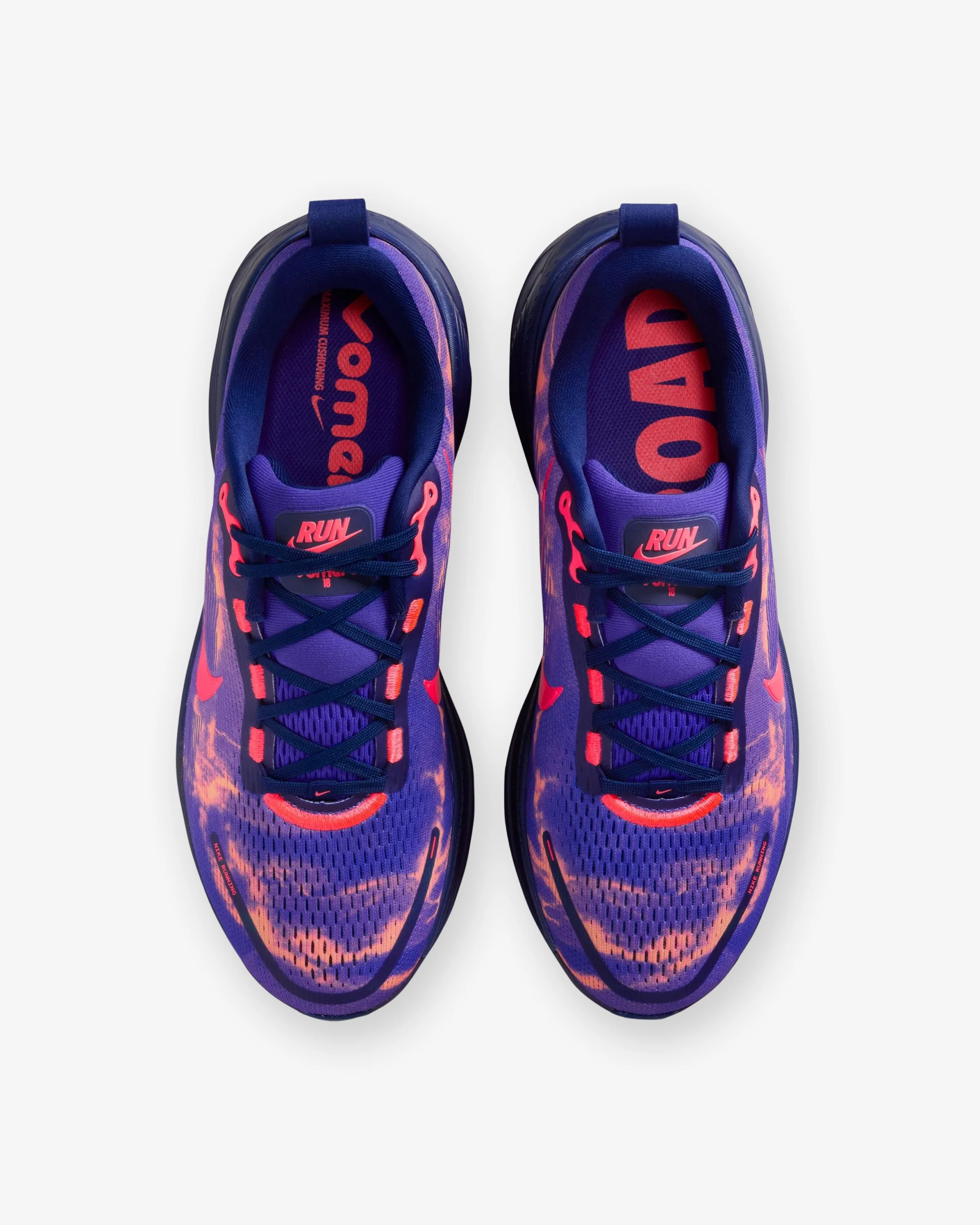 NIKE VOMERO 18 - INDIGO BURST/ HOT LAVA - Image 4