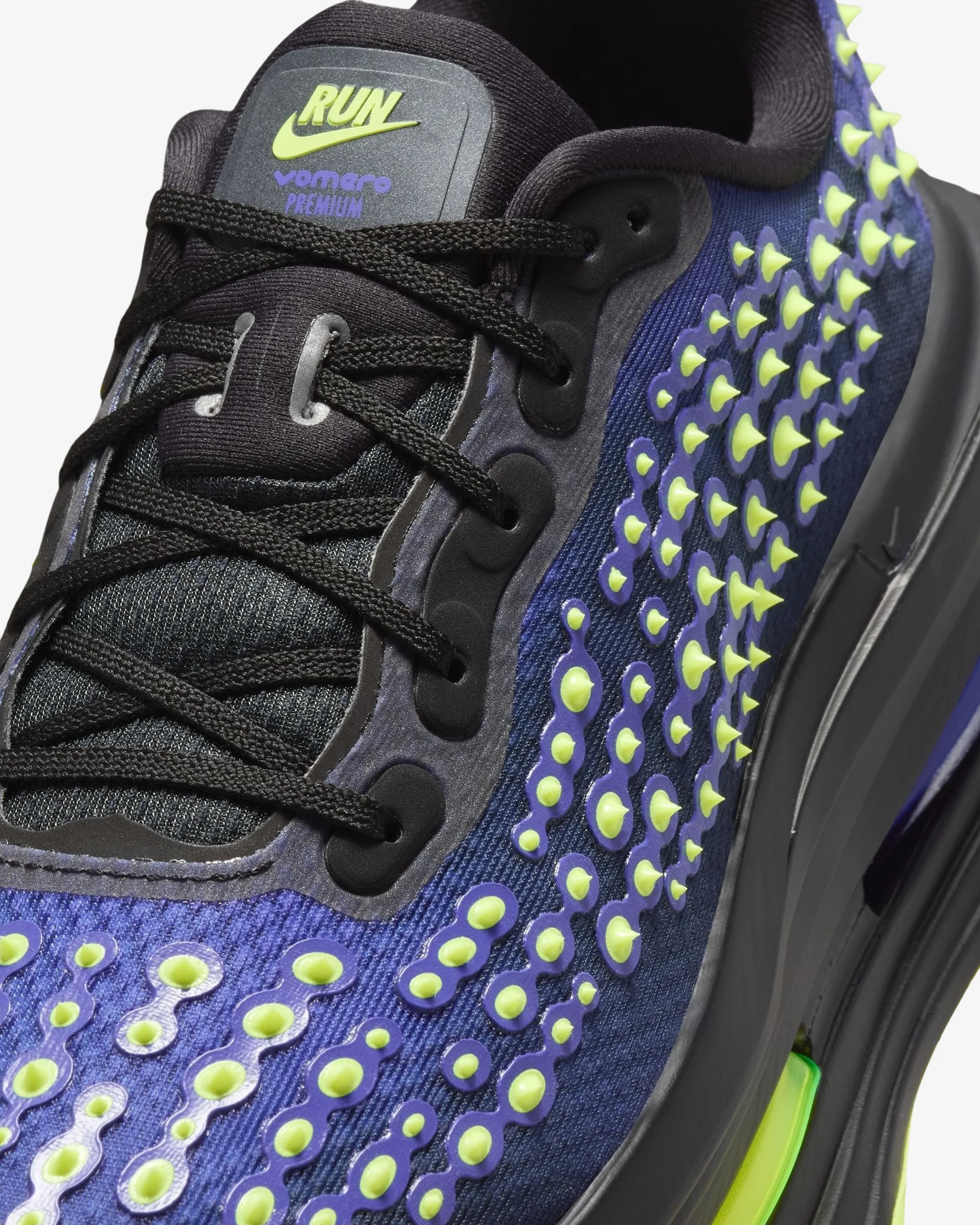 NIKE VOMERO PRM QS - BLACK/ VOLT GLOW - Image 6