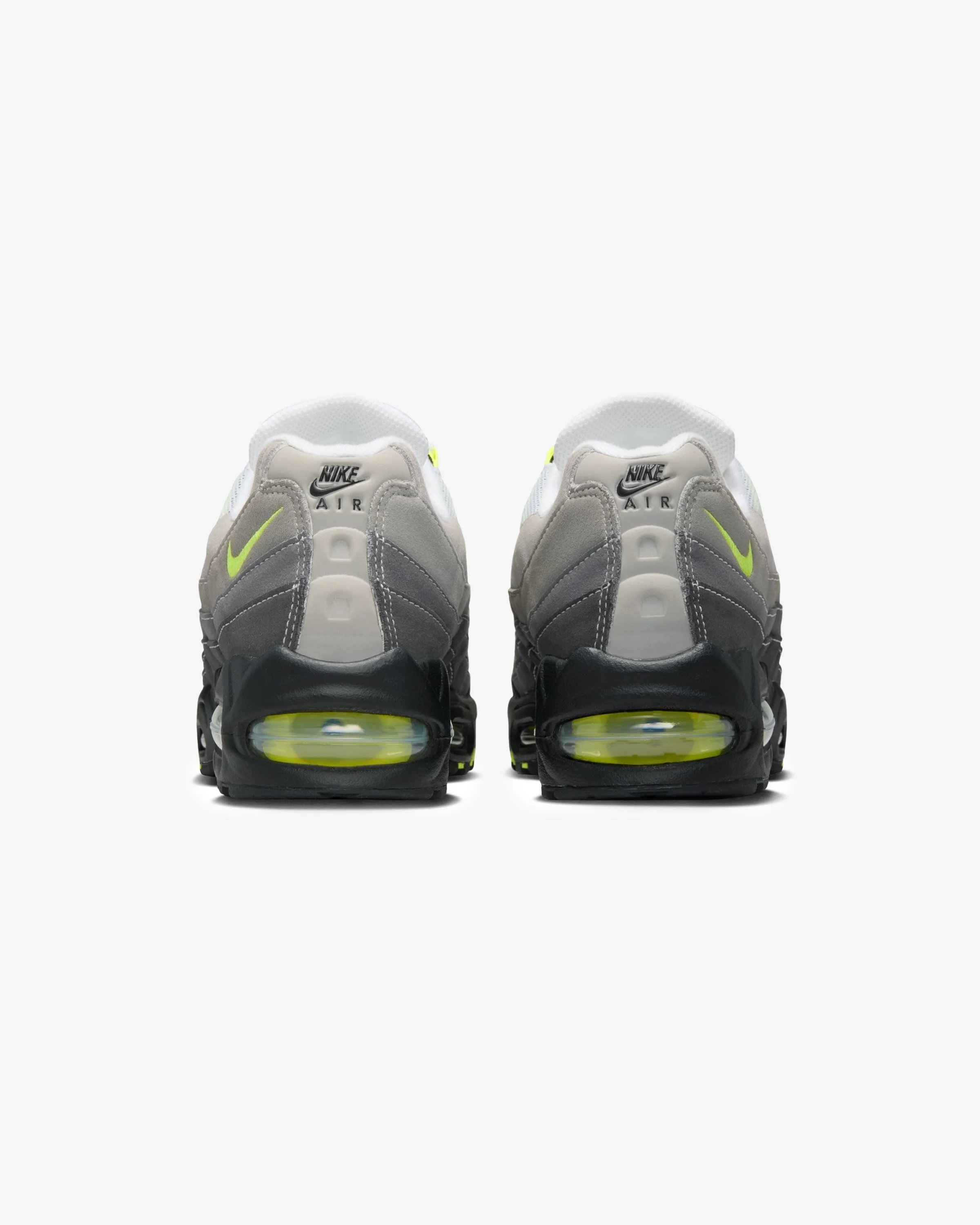 NIKE WMNS AIR MAX 95 "BIG BUBBLE" - BLACK/ NEON YELLOW - Image 3