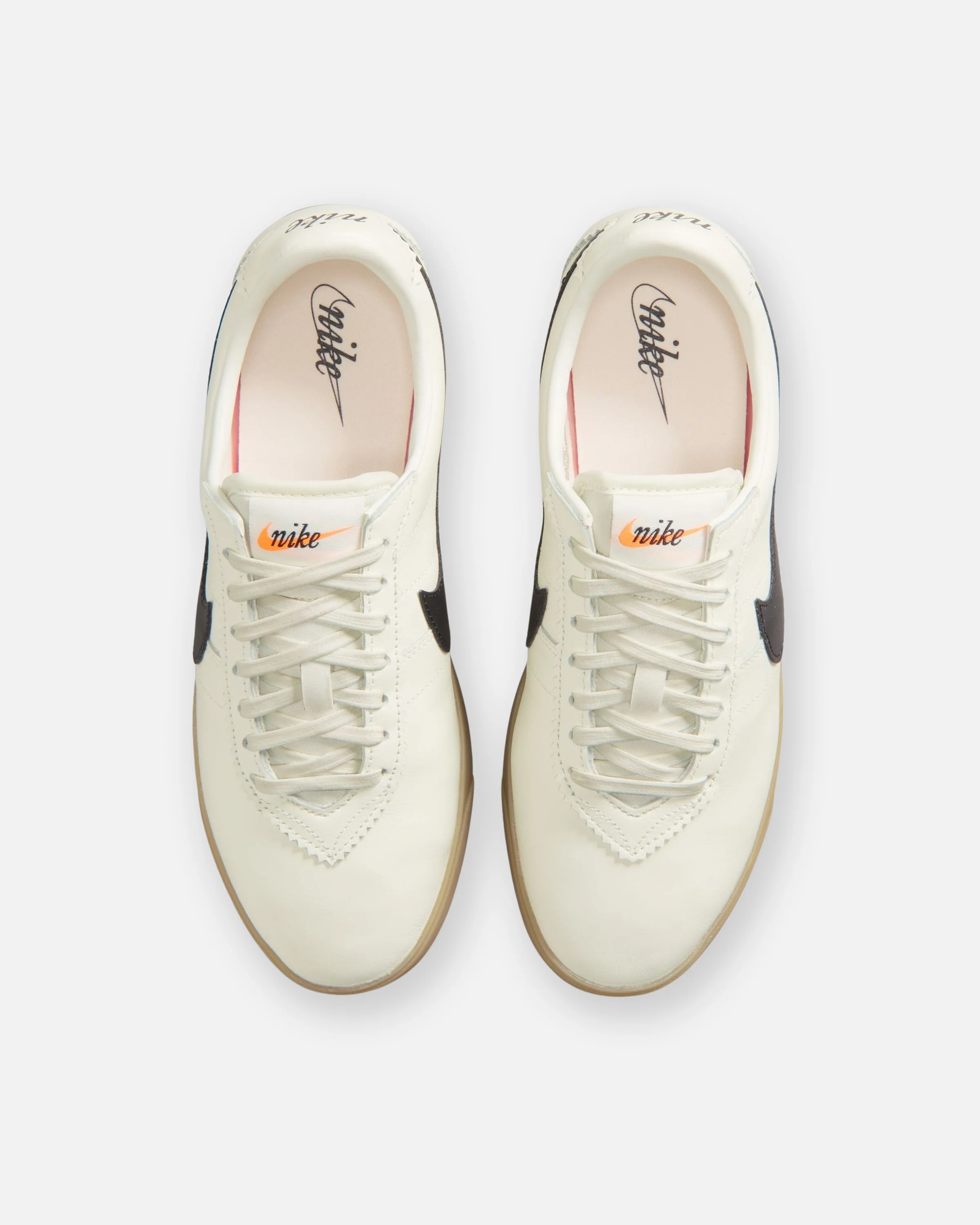 NIKE WMNS ASTROGRABBER LEATHER - SAIL/ BLACK/ GUM LIGHT BROWN - Image 4