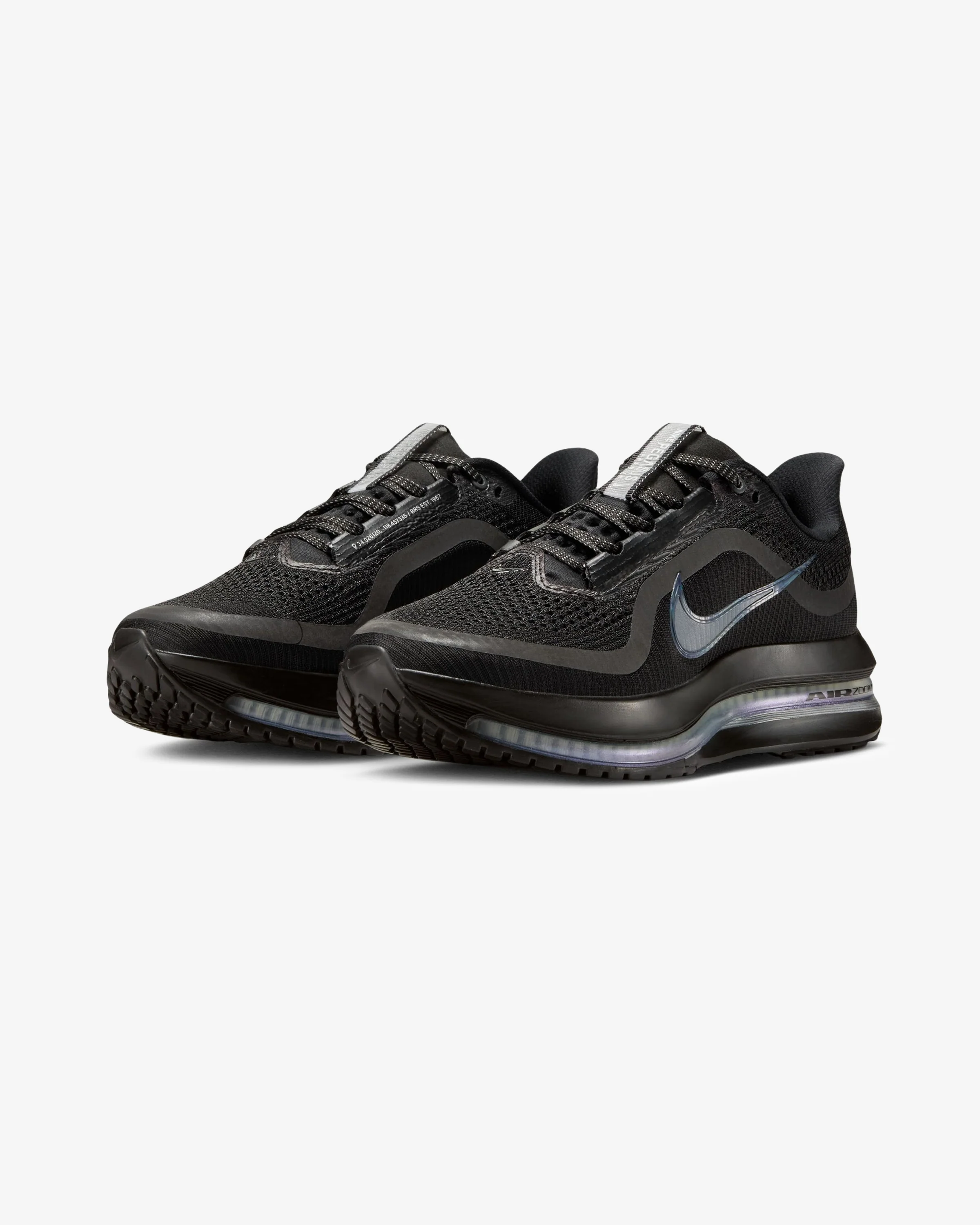 NIKE WMNS PEGASUS PREMIUM - BLACK/ METALLIC SILVER