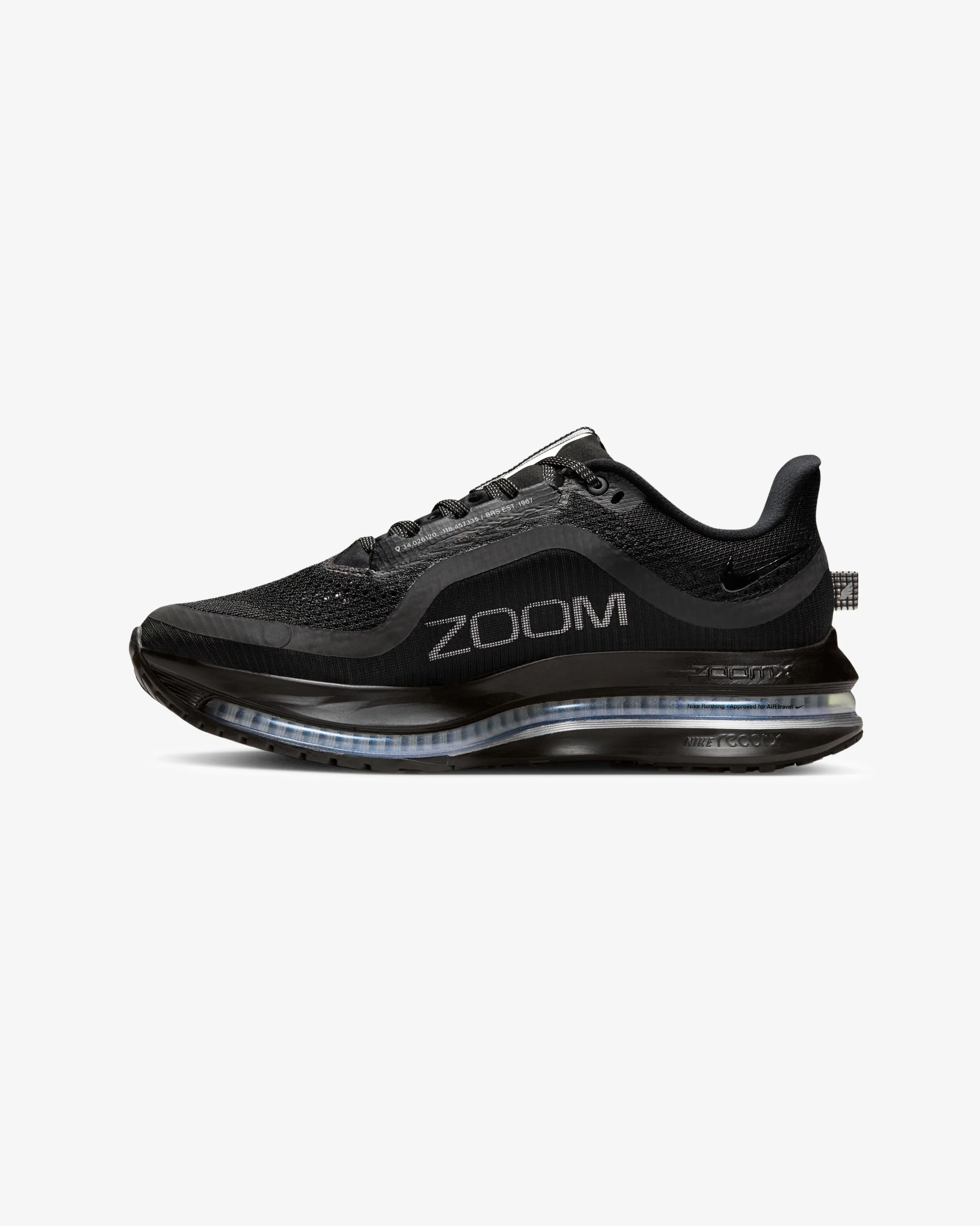 NIKE WMNS PEGASUS PREMIUM - BLACK/ METALLIC SILVER - Image 3
