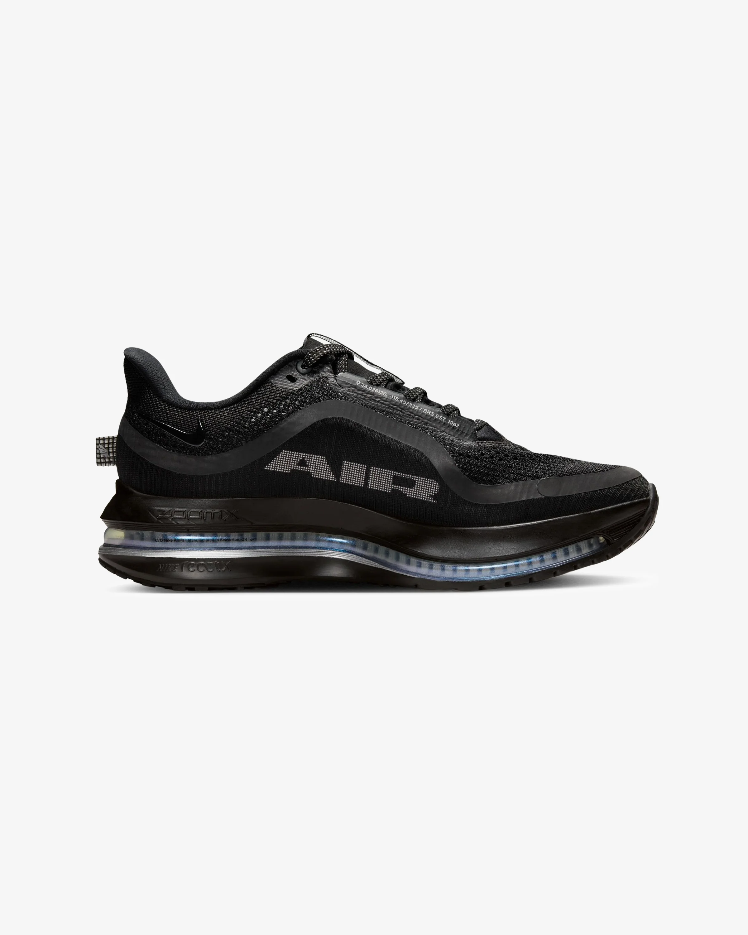 NIKE WMNS PEGASUS PREMIUM - BLACK/ METALLIC SILVER - Image 5