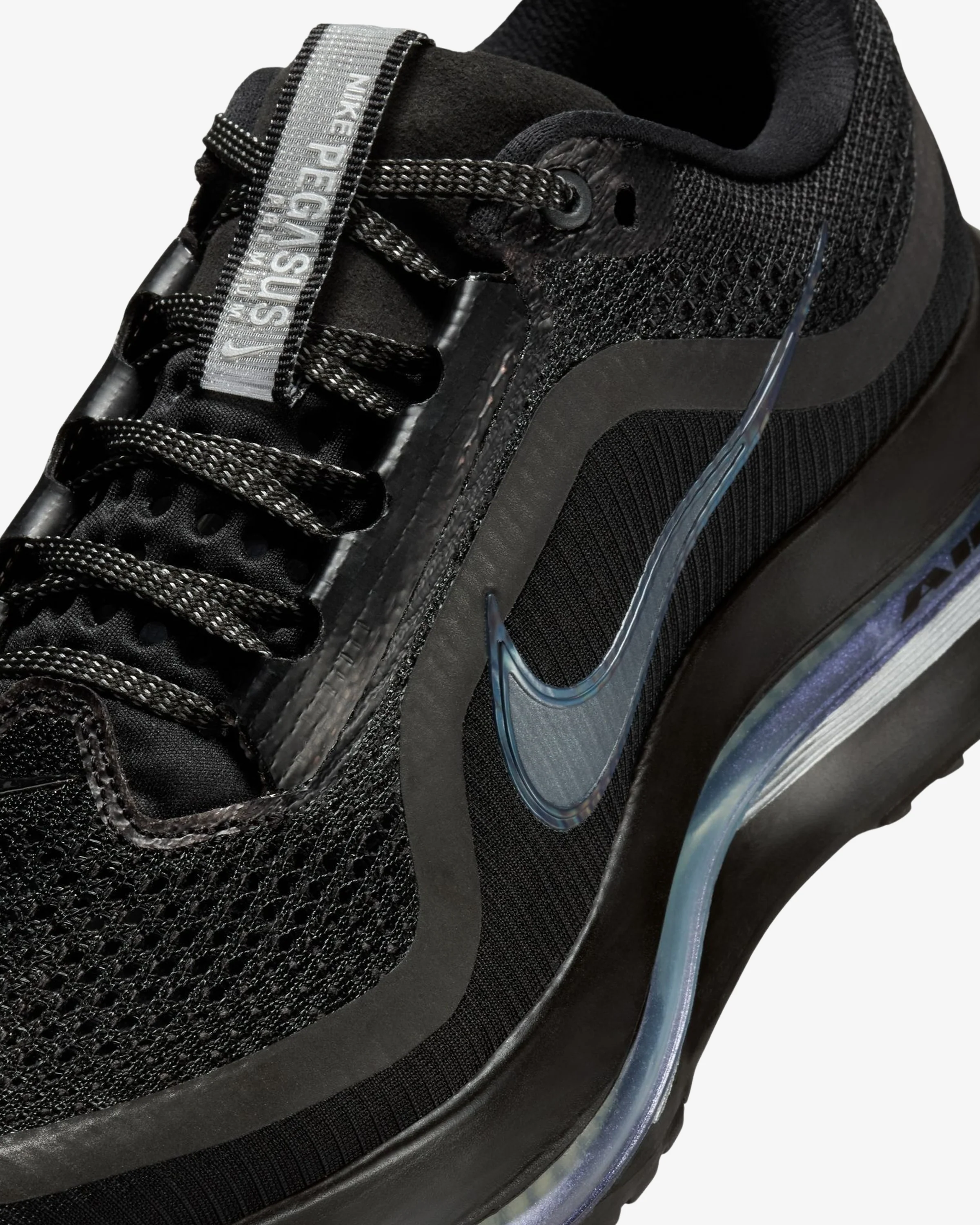 NIKE WMNS PEGASUS PREMIUM - BLACK/ METALLIC SILVER - Image 9