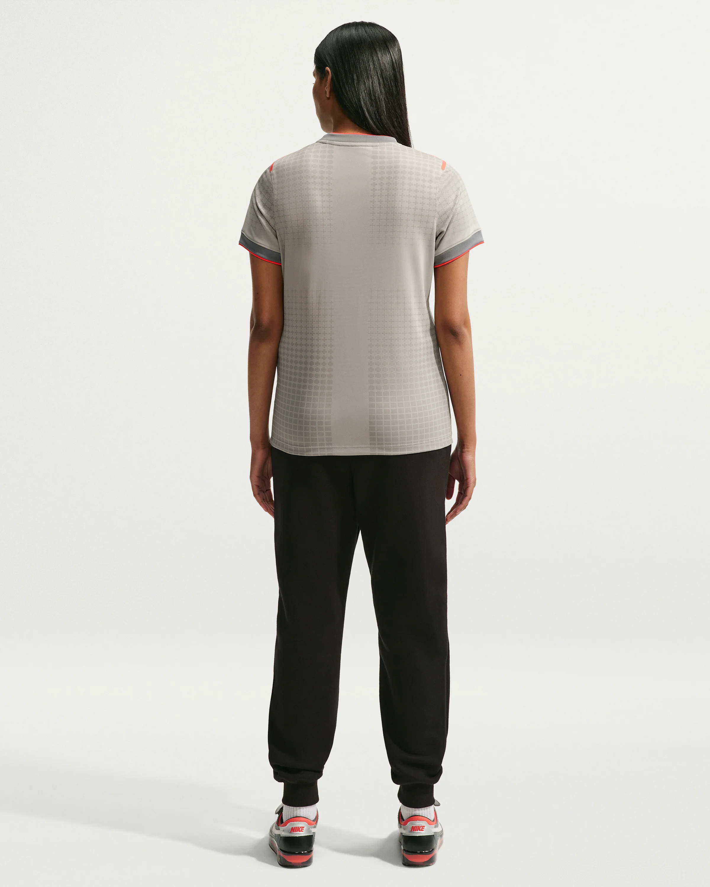 NIKE WMNS X PALACE ENG PREMATCH JERSEY - PEWTER GREY - Image 5