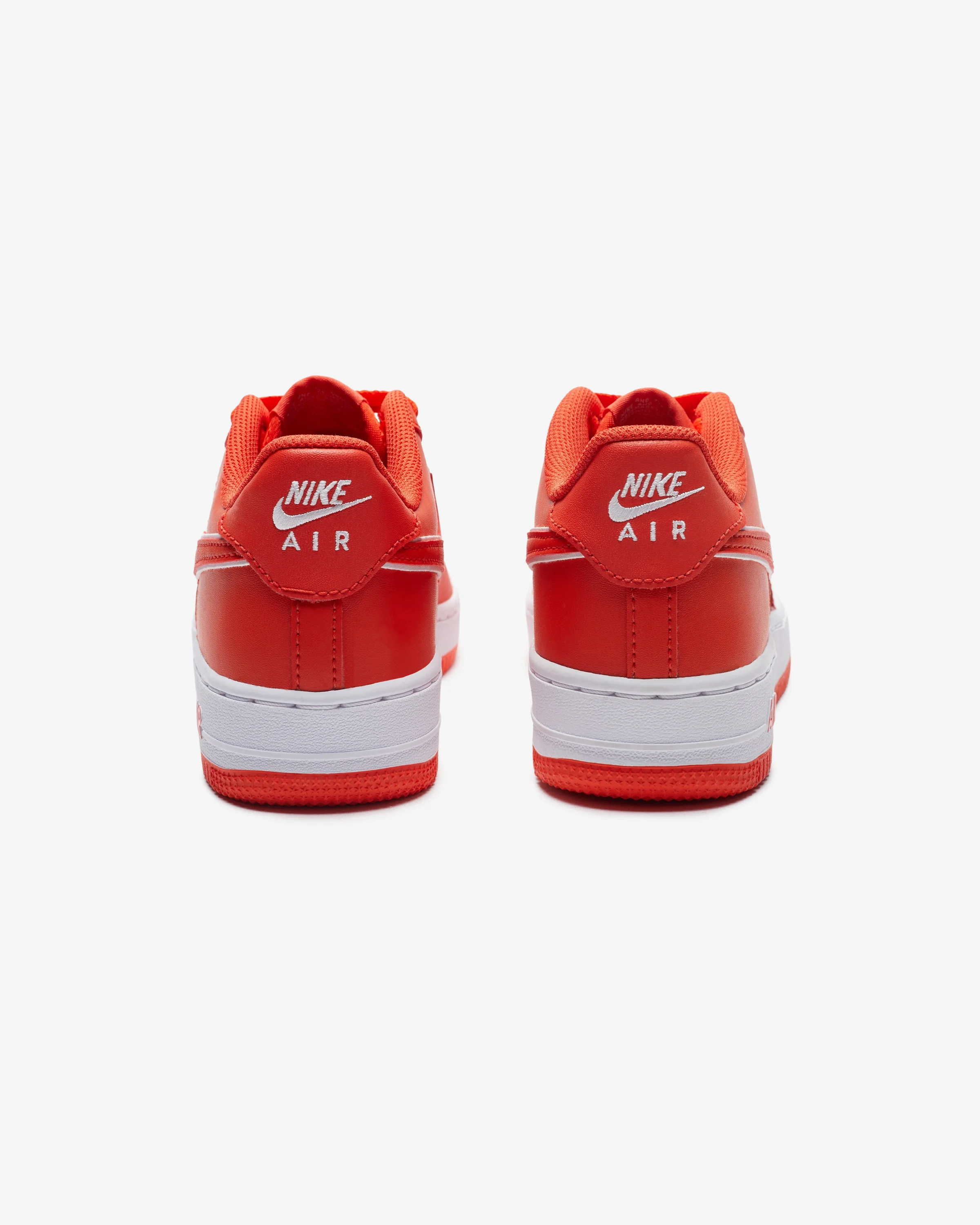 NIKE GS AIR FORCE 1 - PICANTERED/ WHITE - Image 3