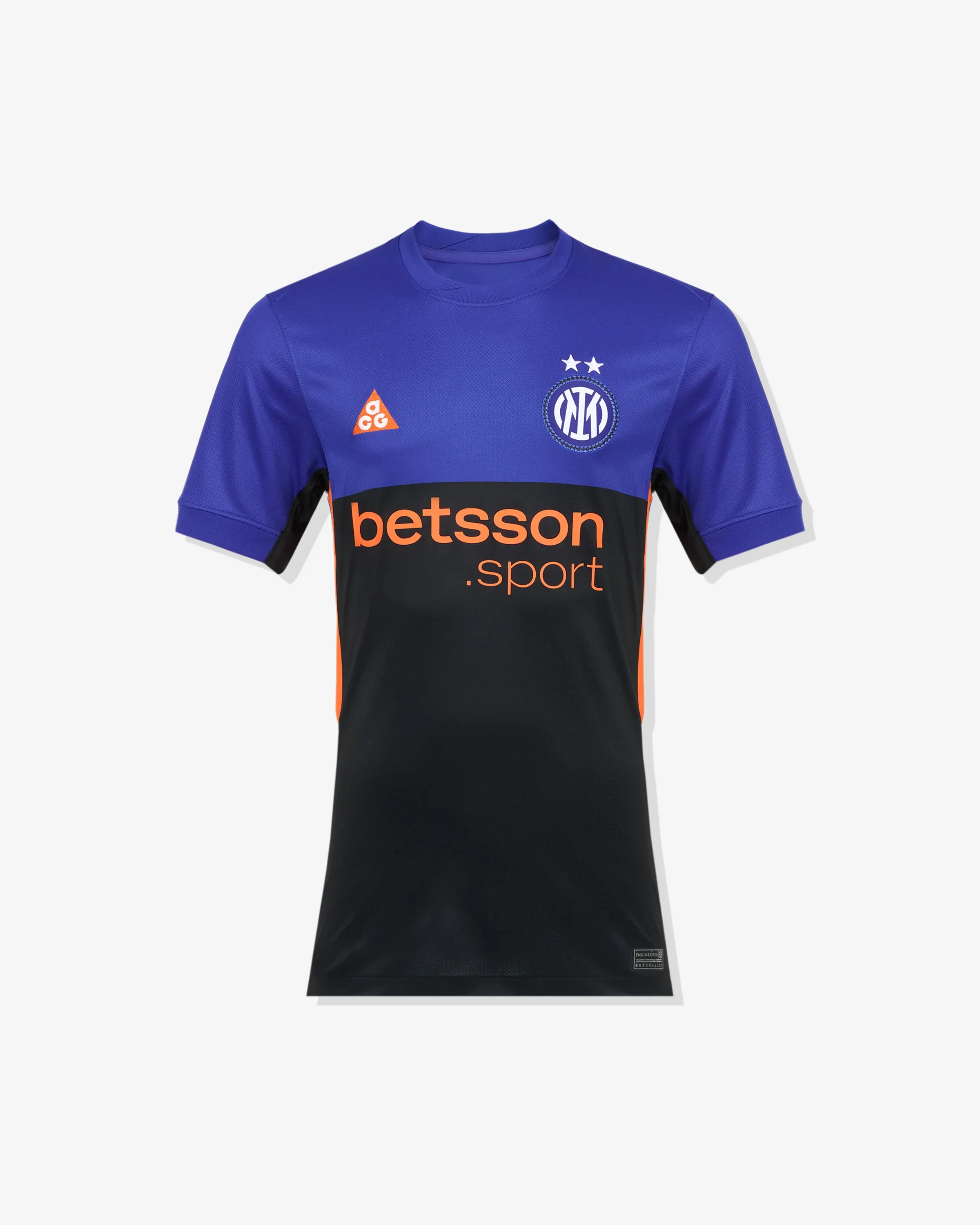 NIKE X INTER MILAN S/S STADIUM JERSEY - HYPER BLUE/ BLACK