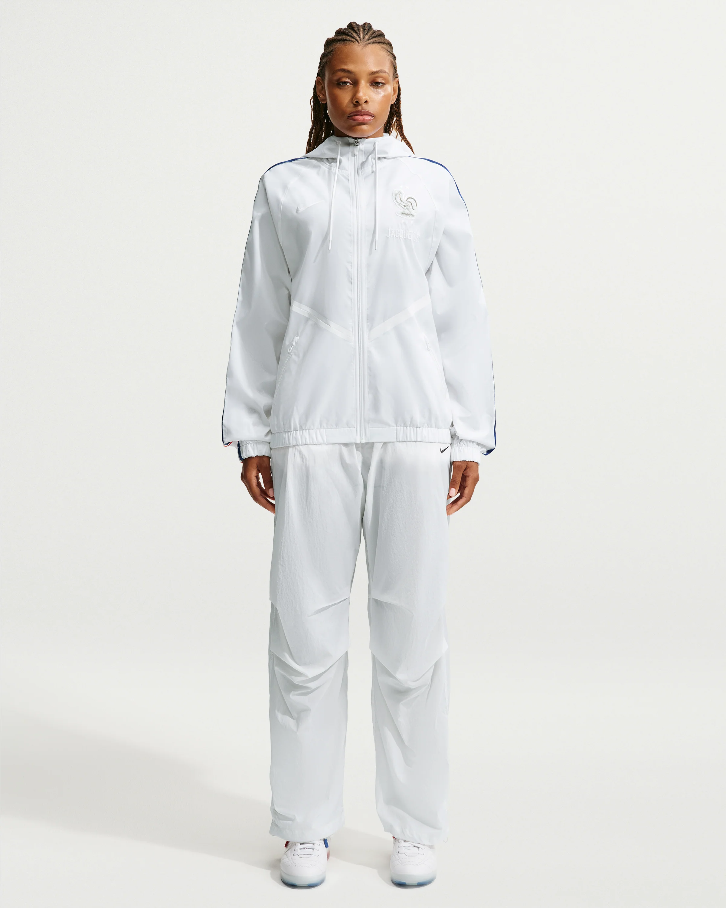 NIKE X JACQUEMUS FR ANTHEM JACKET - WHITE - Image 7