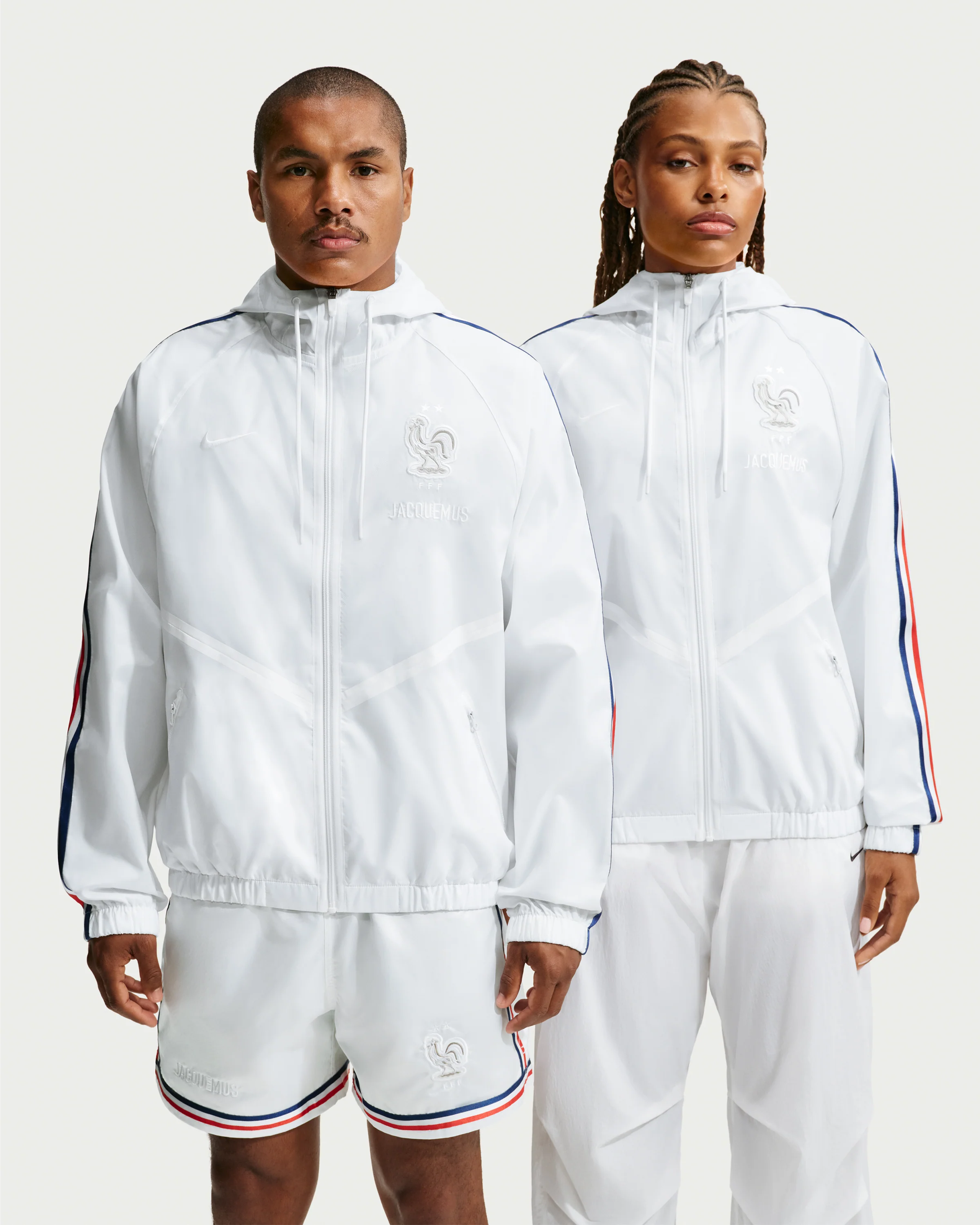 NIKE X JACQUEMUS FR ANTHEM JACKET - WHITE - Image 8