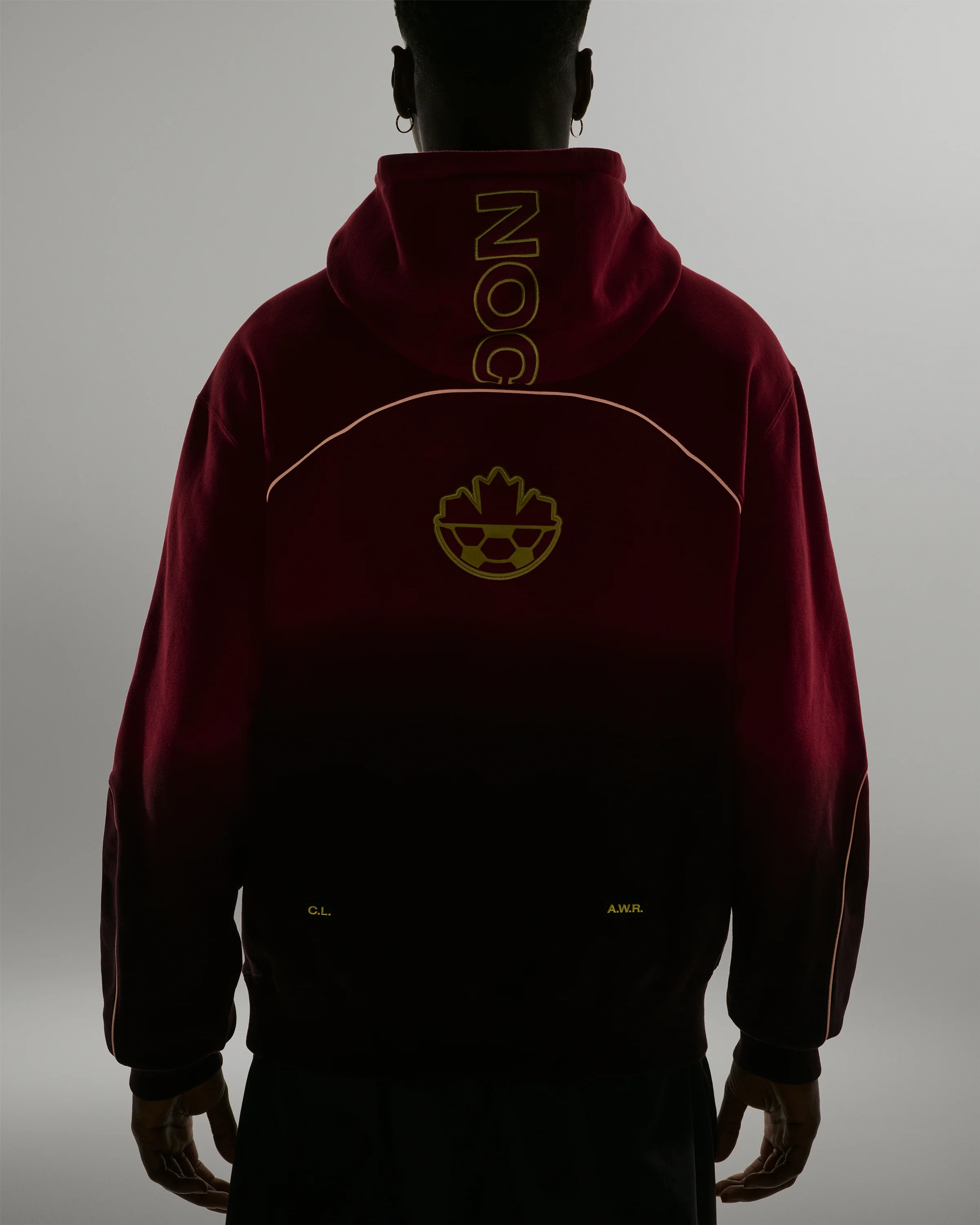 NIKE X NOCTA CA HOODIE - GYM RED/BLACK - Image 11