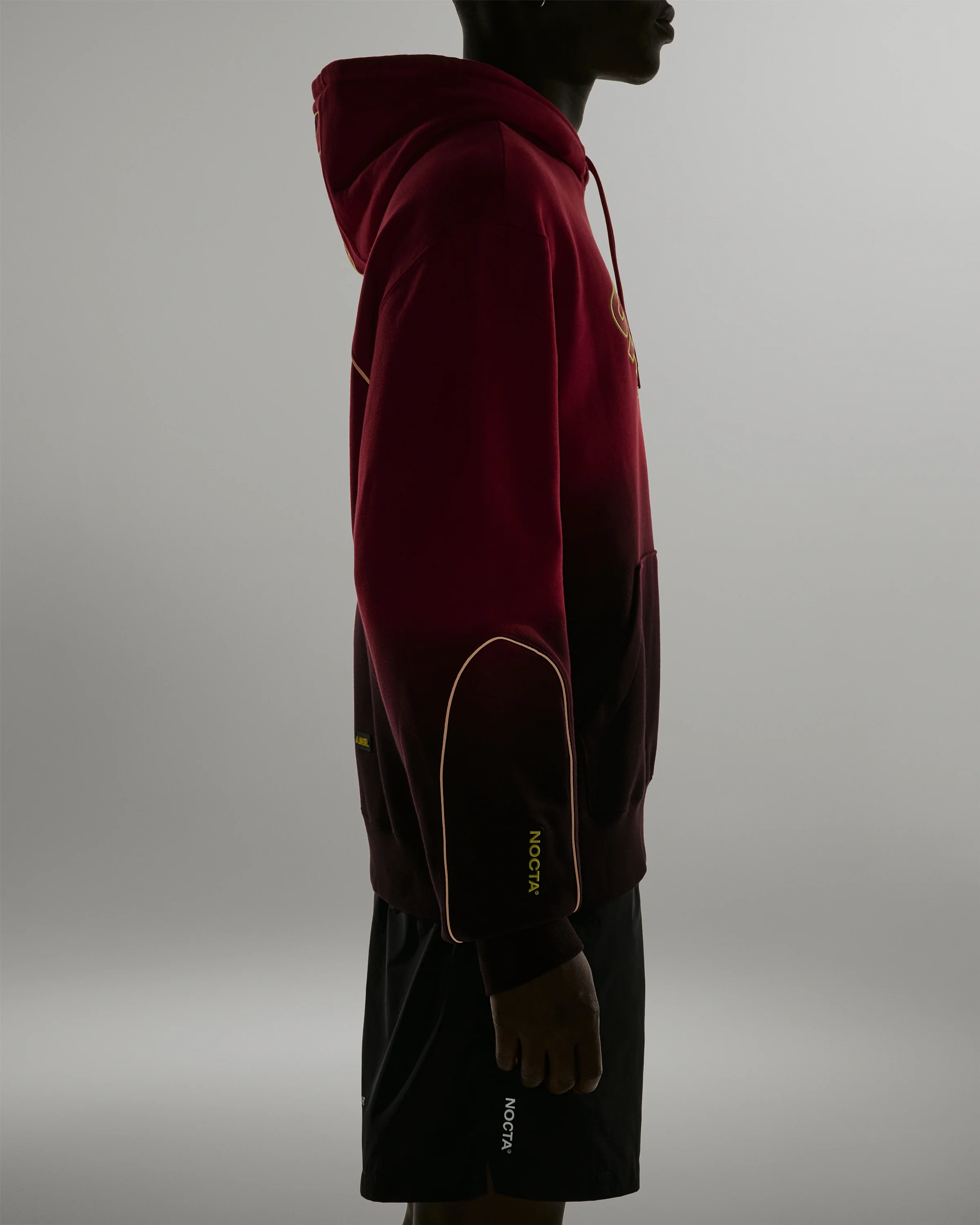 NIKE X NOCTA CA HOODIE - GYM RED/BLACK - Image 12