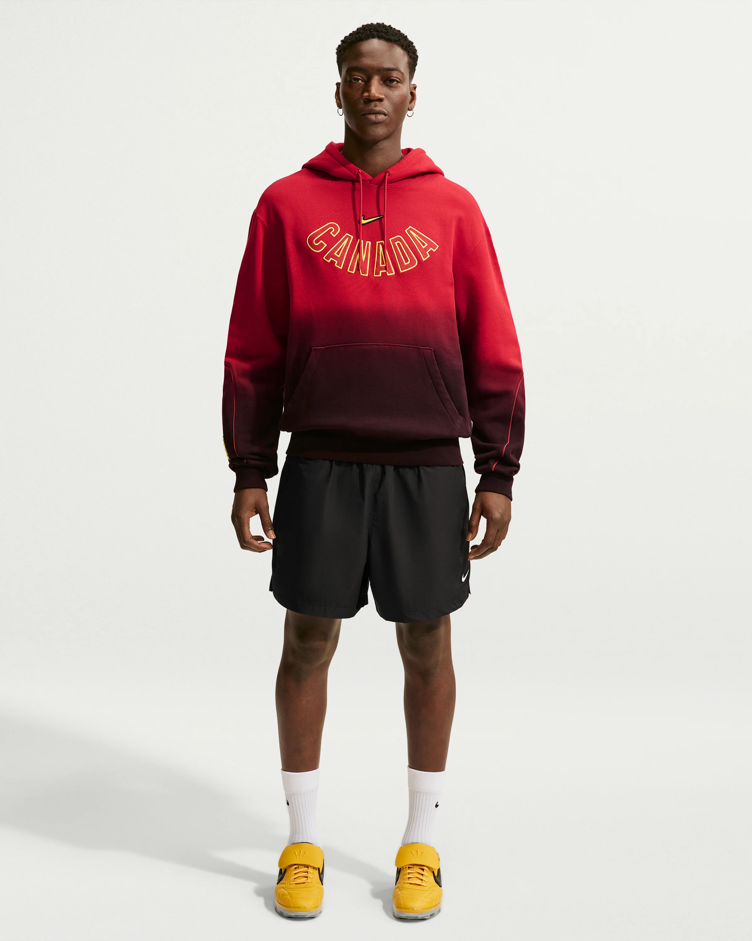 NIKE X NOCTA CA HOODIE - GYM RED/BLACK - Image 13