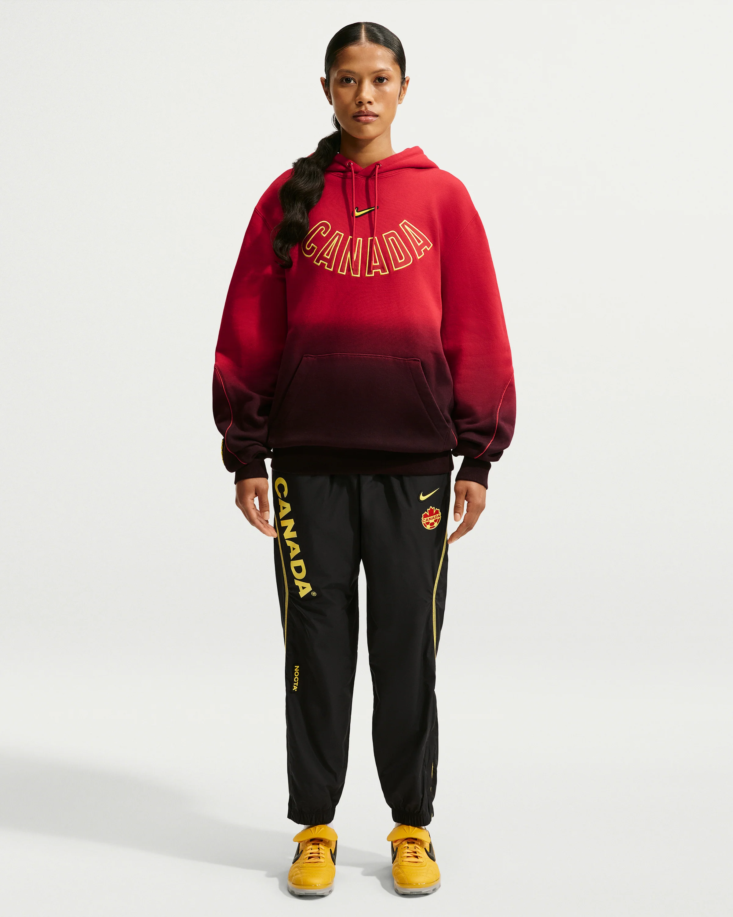 NIKE X NOCTA CA HOODIE - GYM RED/BLACK - Image 14