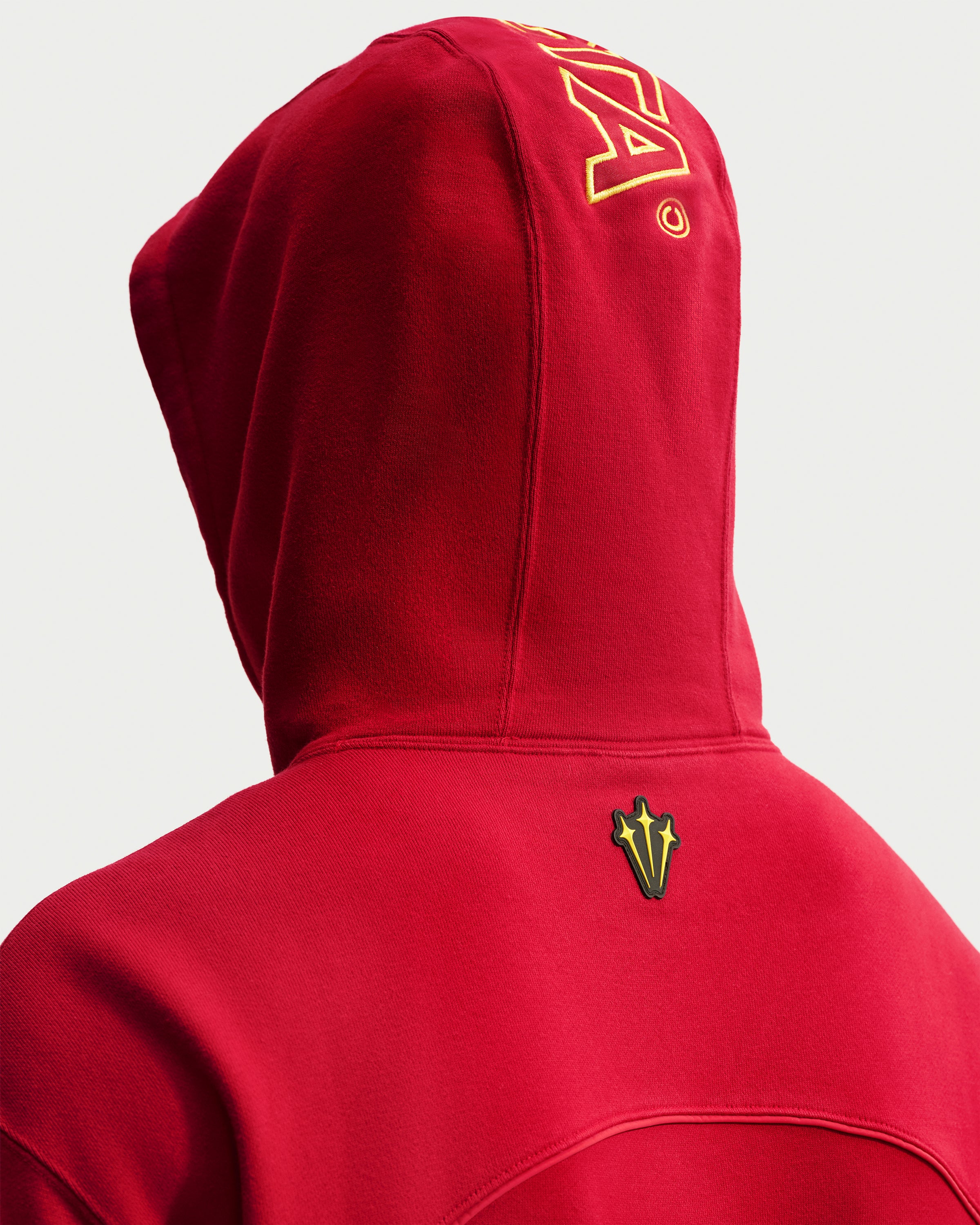 NIKE X NOCTA CA HOODIE - GYM RED/BLACK - Image 6