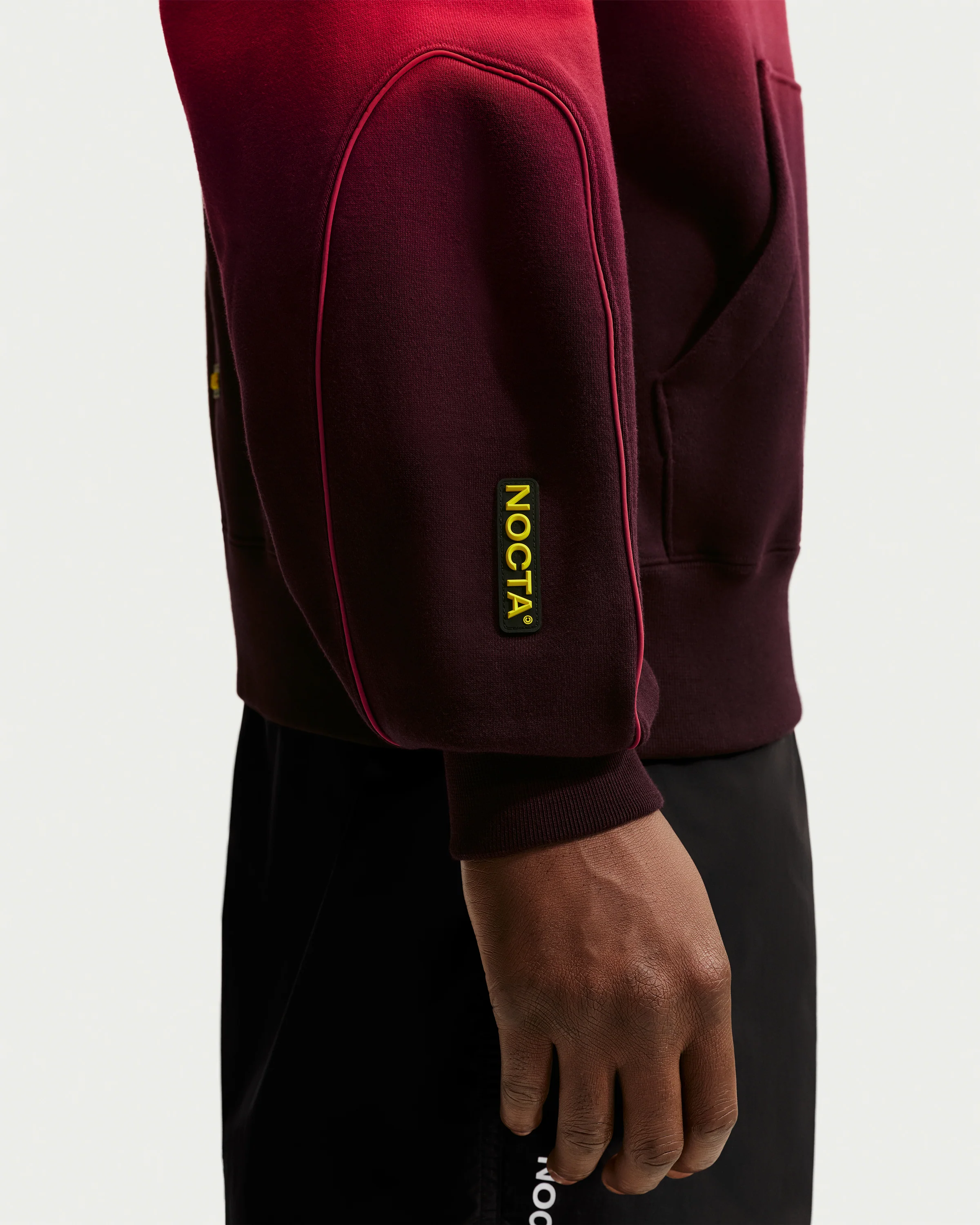 NIKE X NOCTA CA HOODIE - GYM RED/BLACK - Image 8
