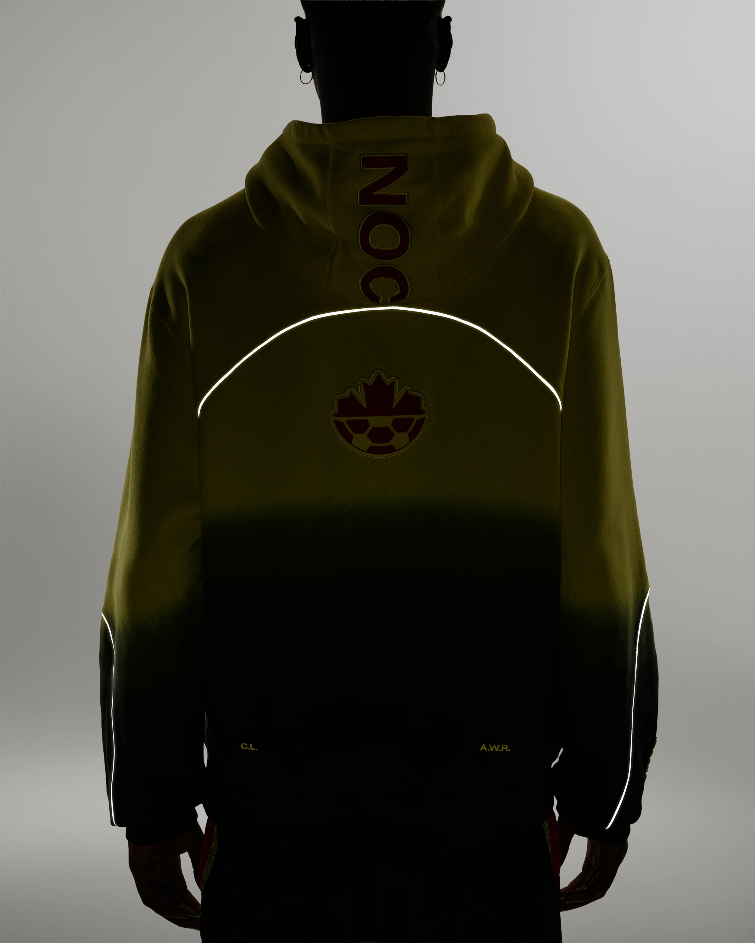 NIKE X NOCTA CA HOODIE - SONIC YELLOW/ BLACK - Image 11