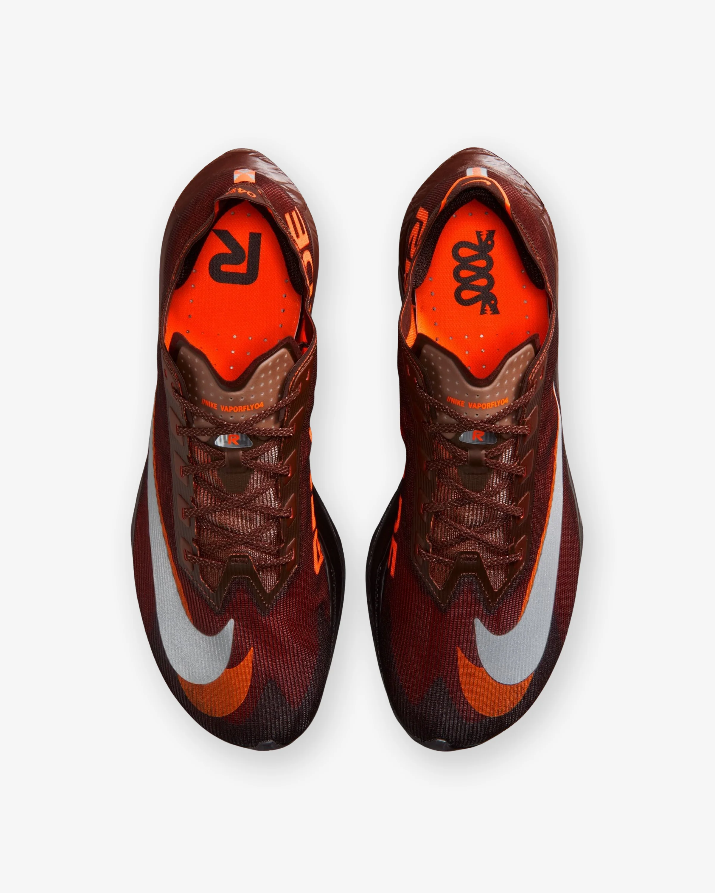 NIKE X RENEGADE VAPORFLY 4 - BRWNBASALT/ HYPERCRIMSON - Image 5