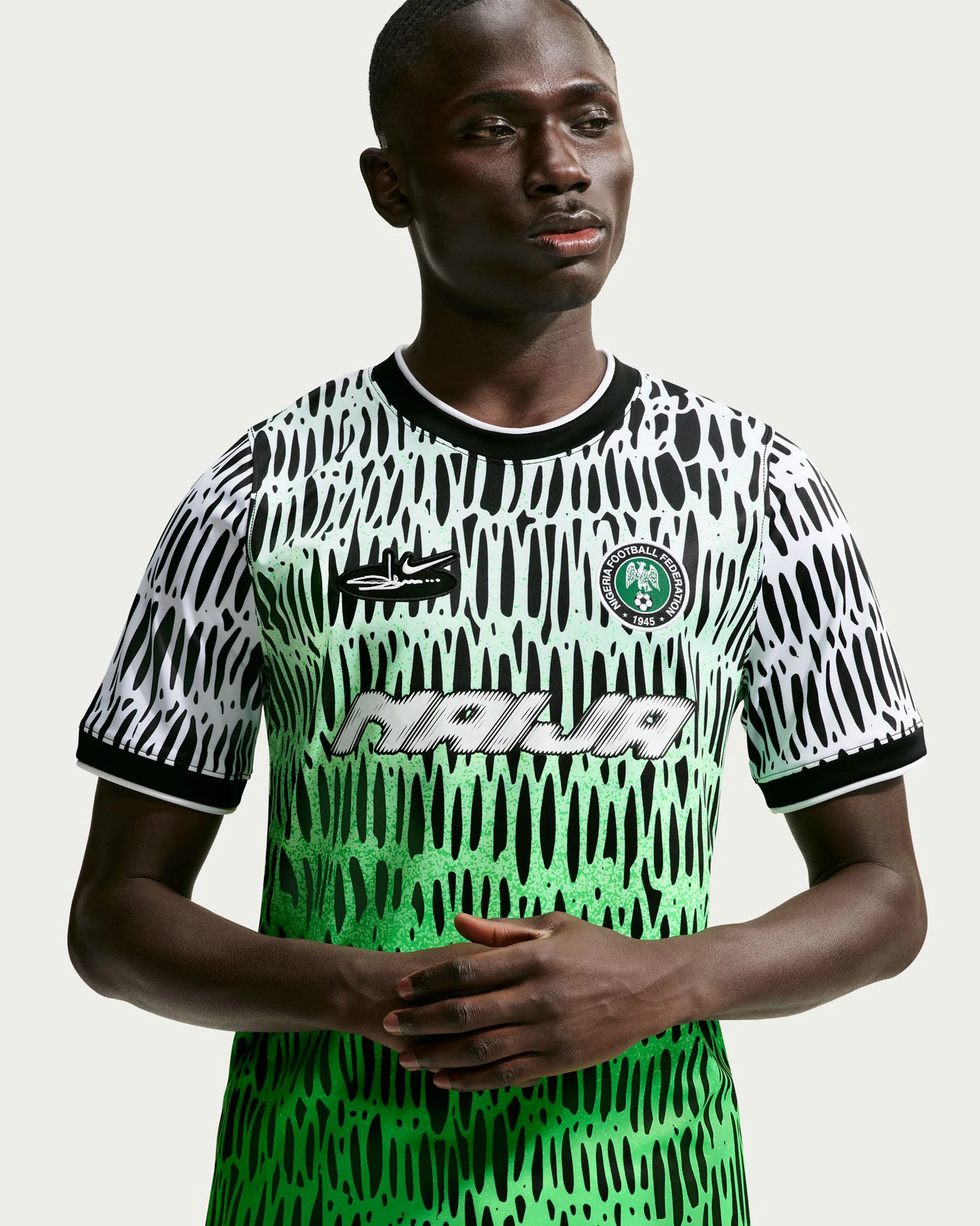NIKE X SLAWN NG ACD PREMATCH JERSEY - BLACK/ WHITE