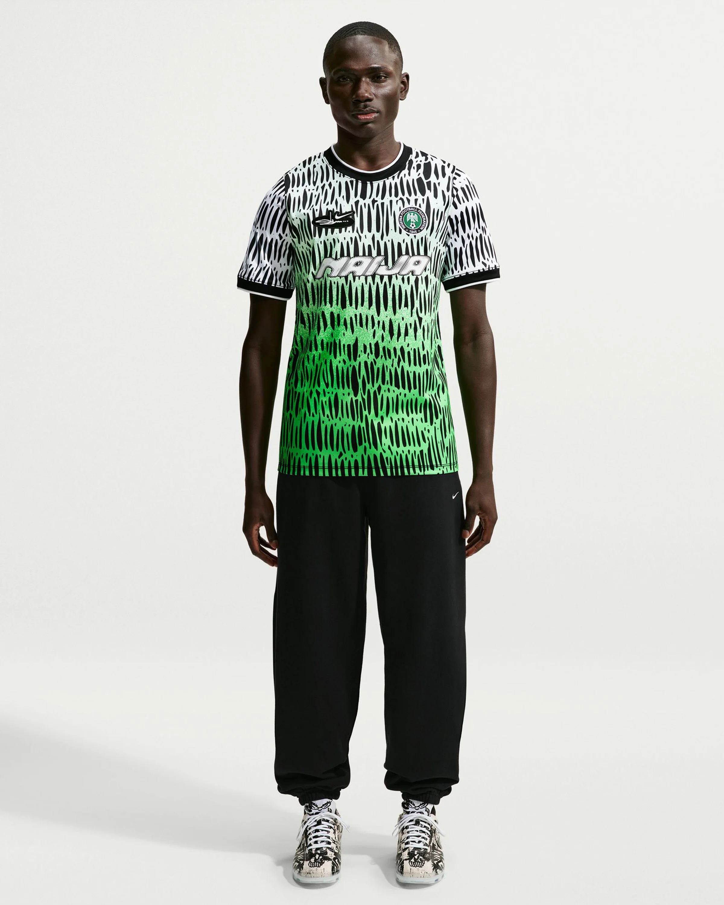 NIKE X SLAWN NG ACD PREMATCH JERSEY - BLACK/ WHITE - Image 2