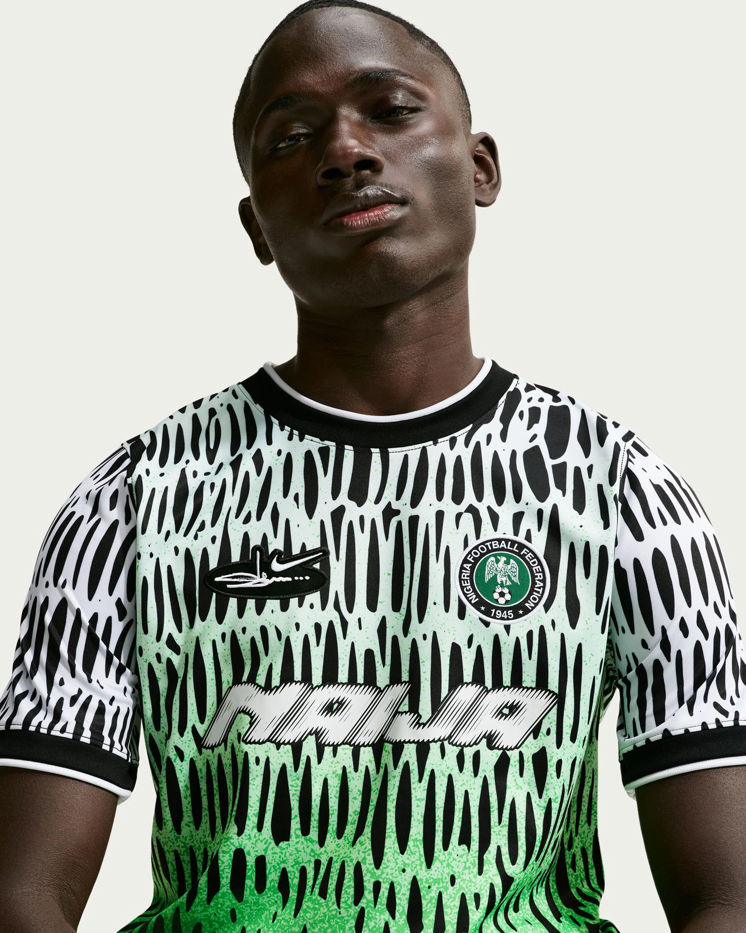 NIKE X SLAWN NG ACD PREMATCH JERSEY - BLACK/ WHITE - Image 4