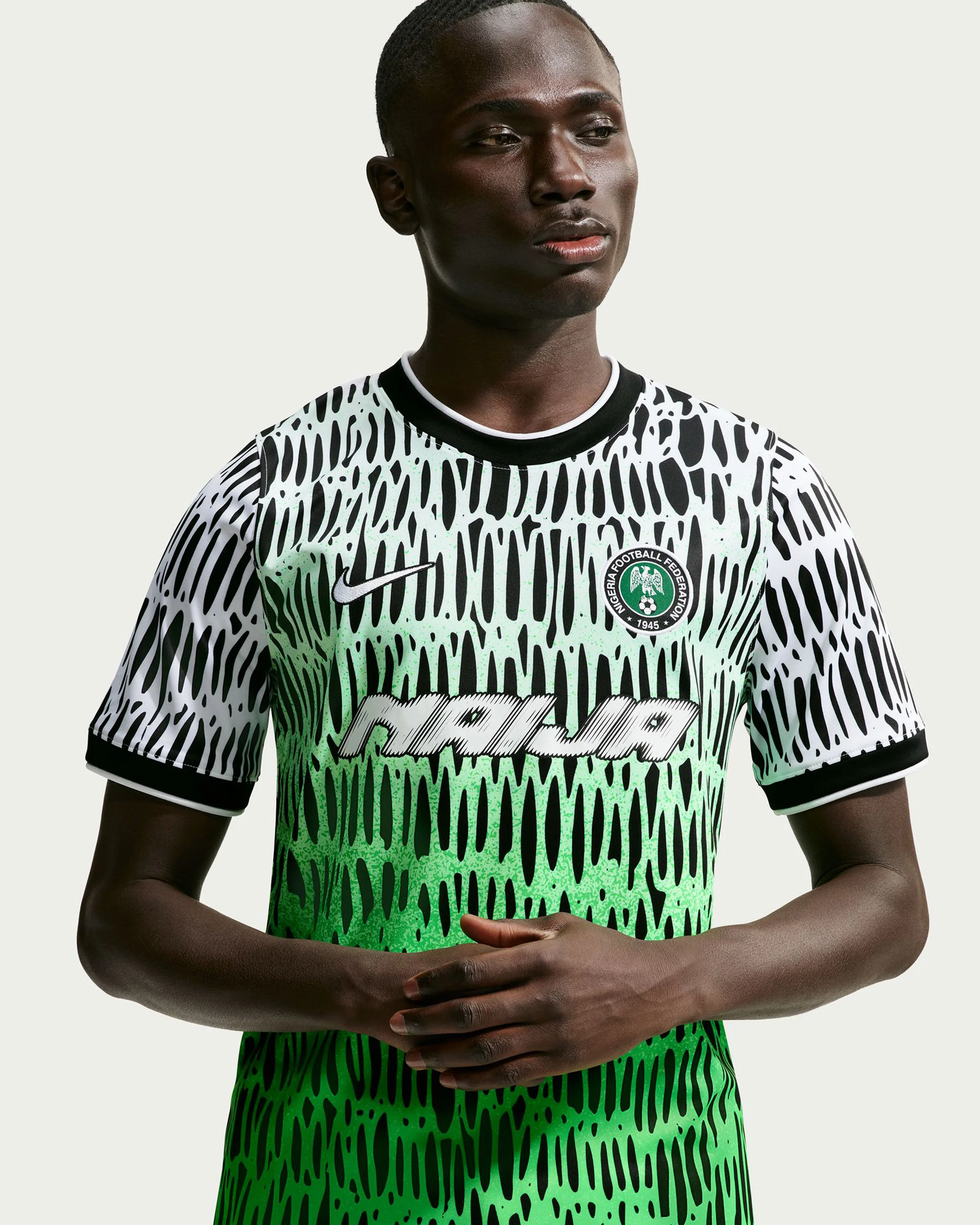 NIKE X SLAWN NG PREMATCH JERSEY - BLACK/ WHITE