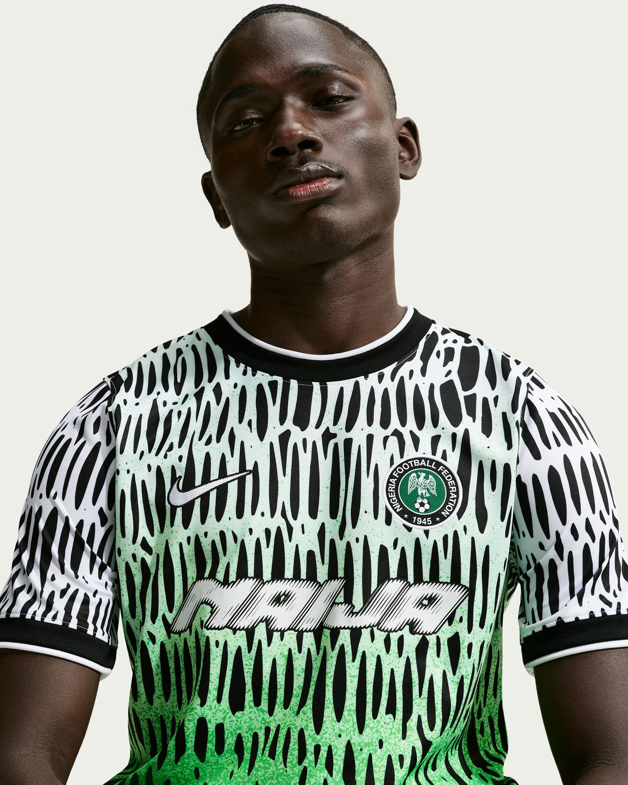 NIKE X SLAWN NG PREMATCH JERSEY - BLACK/ WHITE - Image 4