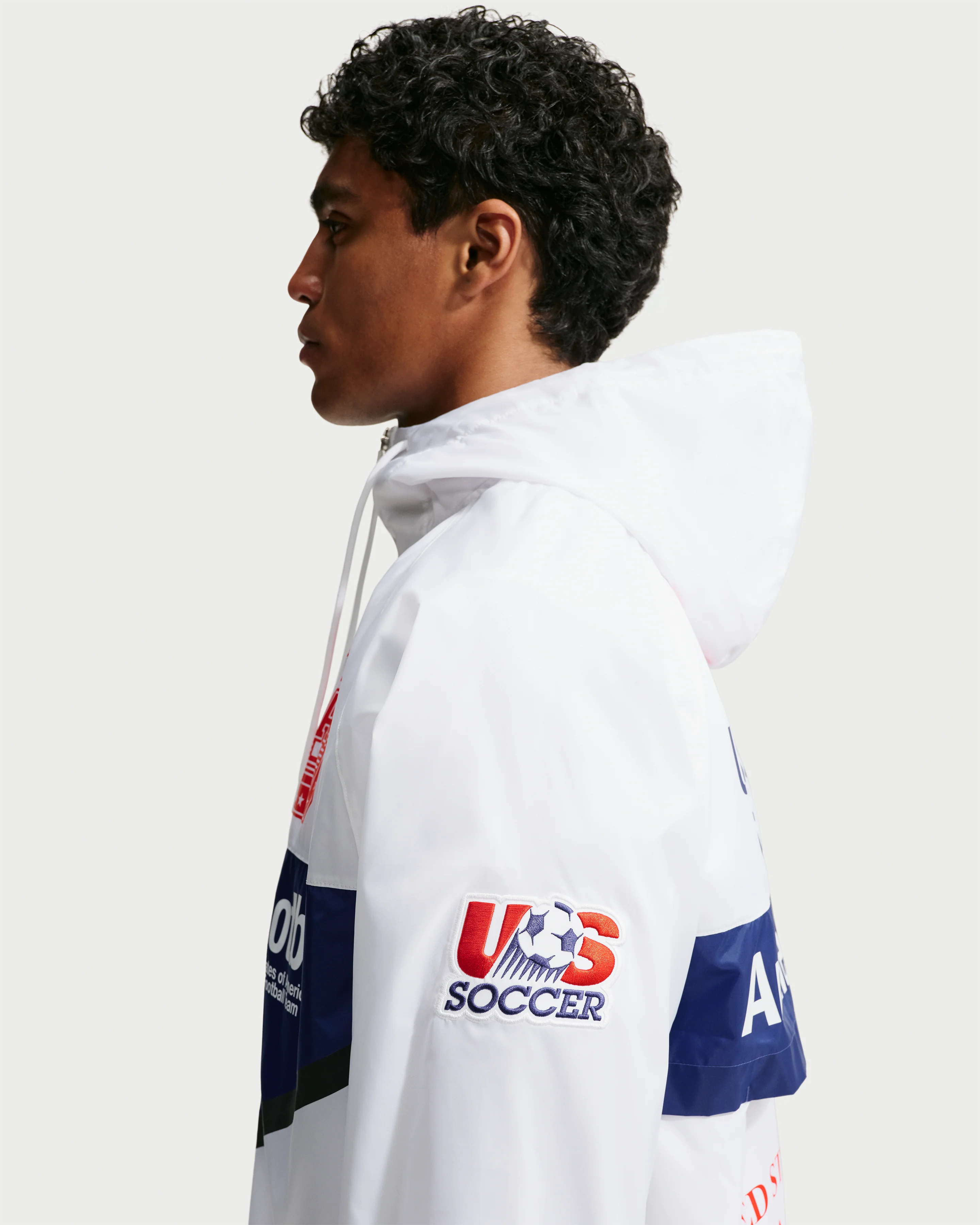 NIKE X VAA USA ANTHEM JACKET - WHITE - Image 6