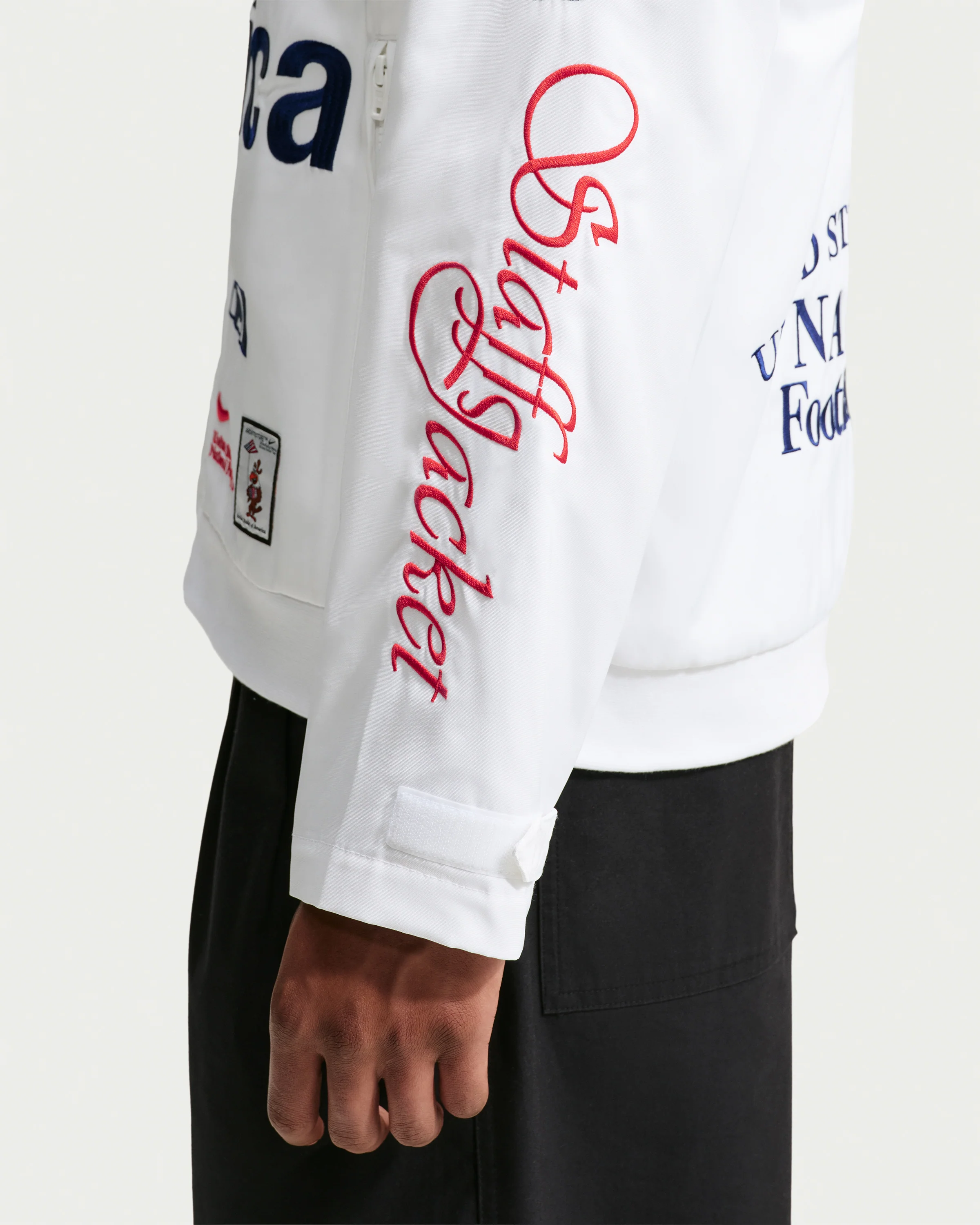 NIKE X VAA USA STAFF JACKET - WHITE - Image 7