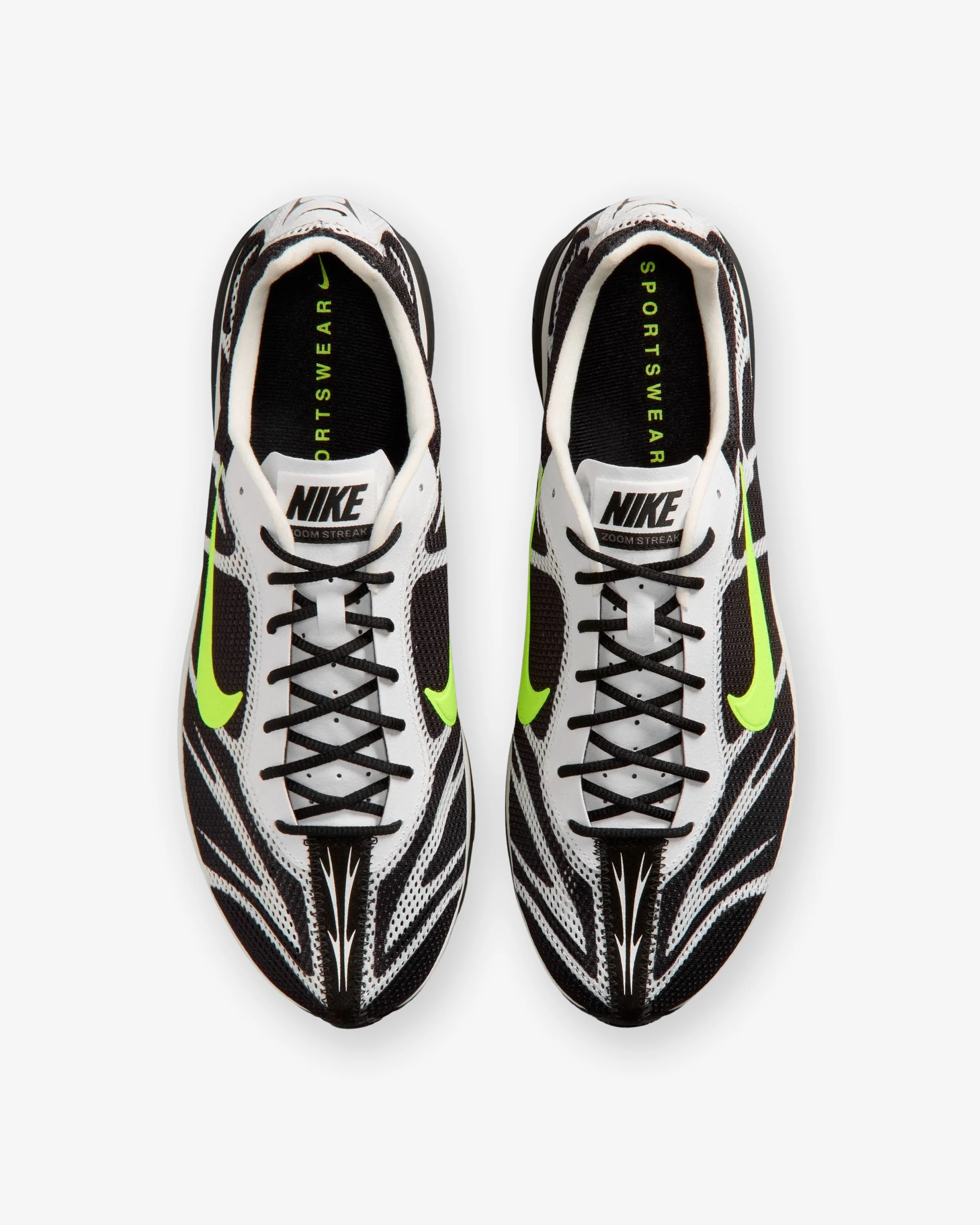 NIKE ZOOM STREAK 3 - BLACK/ VOLT - Image 4