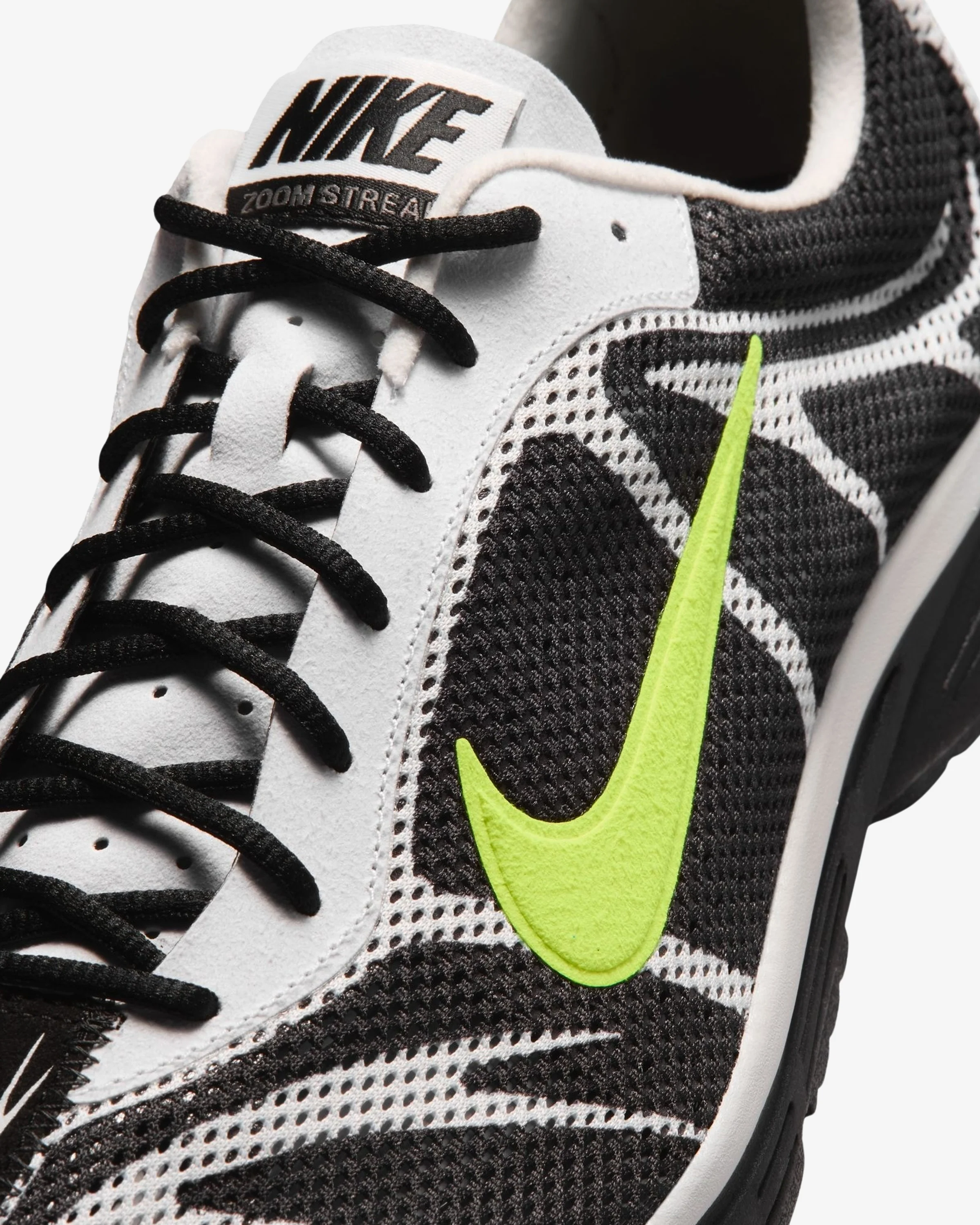 NIKE ZOOM STREAK 3 - BLACK/ VOLT - Image 6