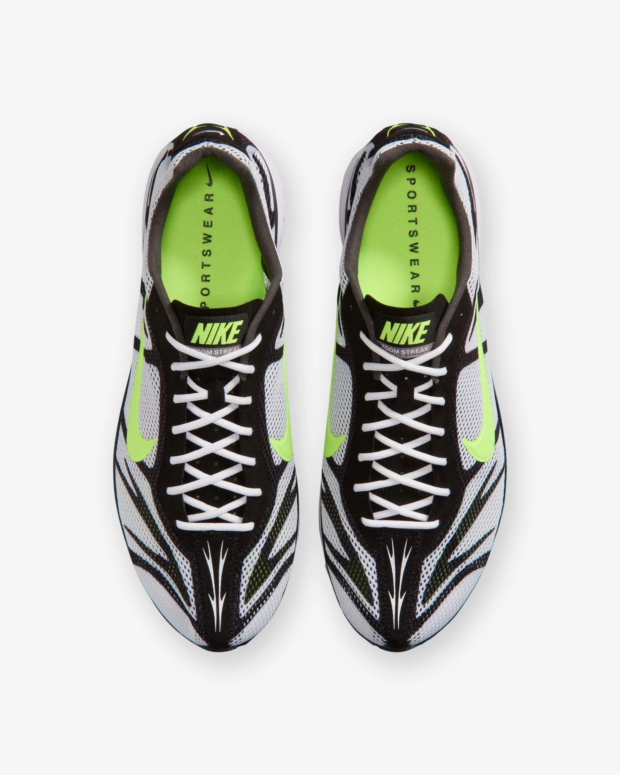 NIKE ZOOM STREAK 3 - WHITE/ VOLT/ FLAT PEWTER - Image 4