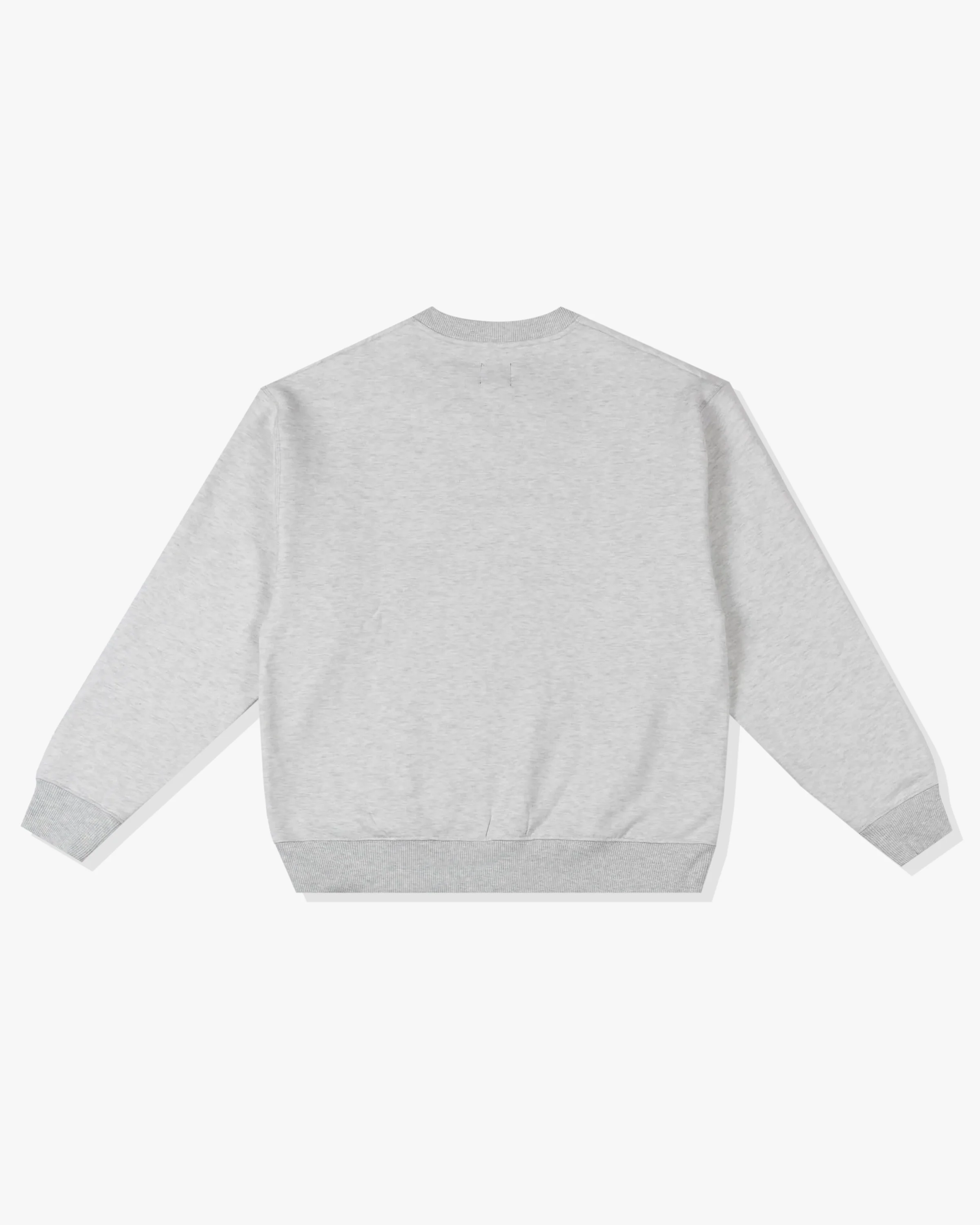 PATTA ARC LOGO CREWNECK - LIGHT MELANGE GREY - Image 2