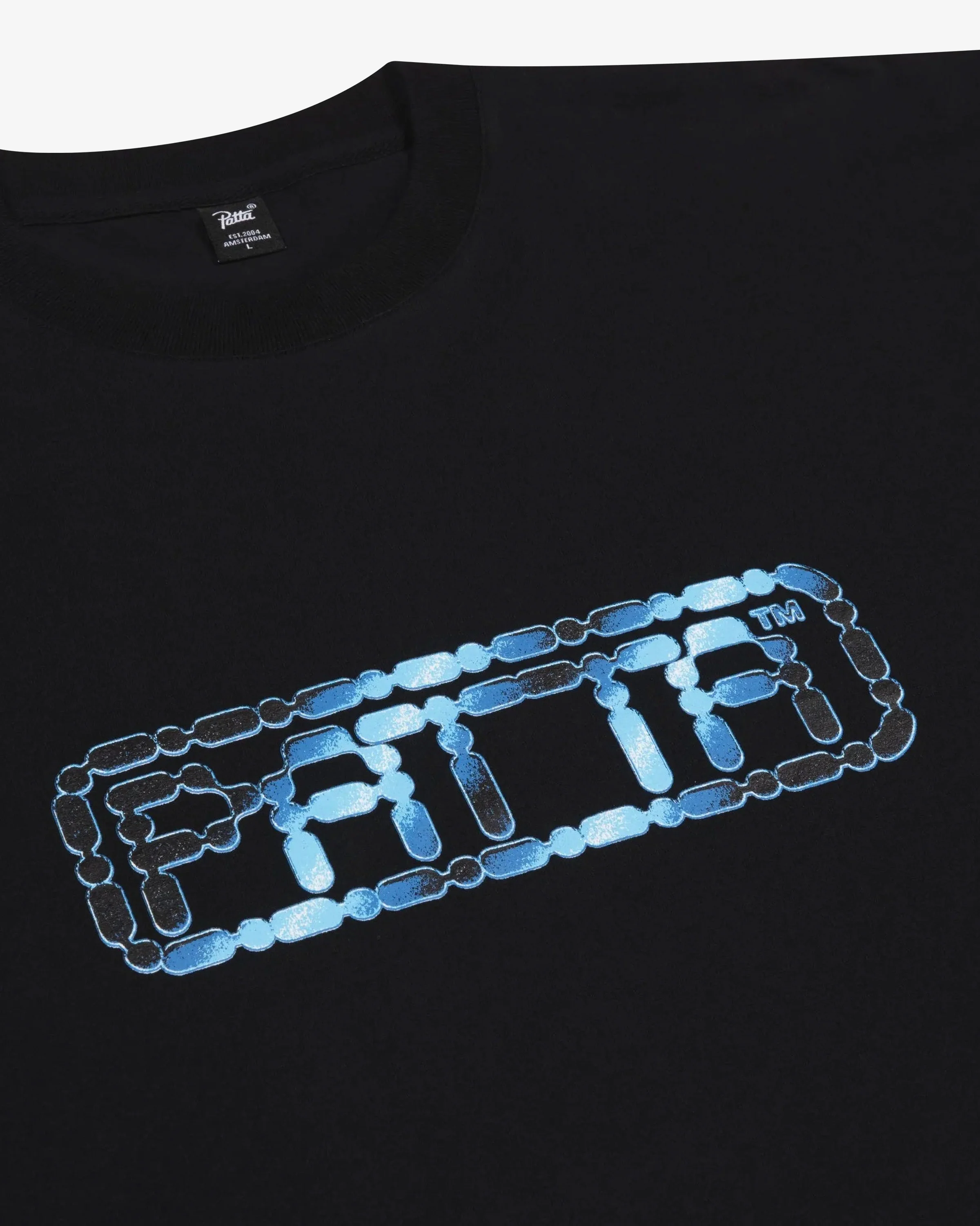 PATTA BIKE CHAIN TEE - BLACK - Image 3