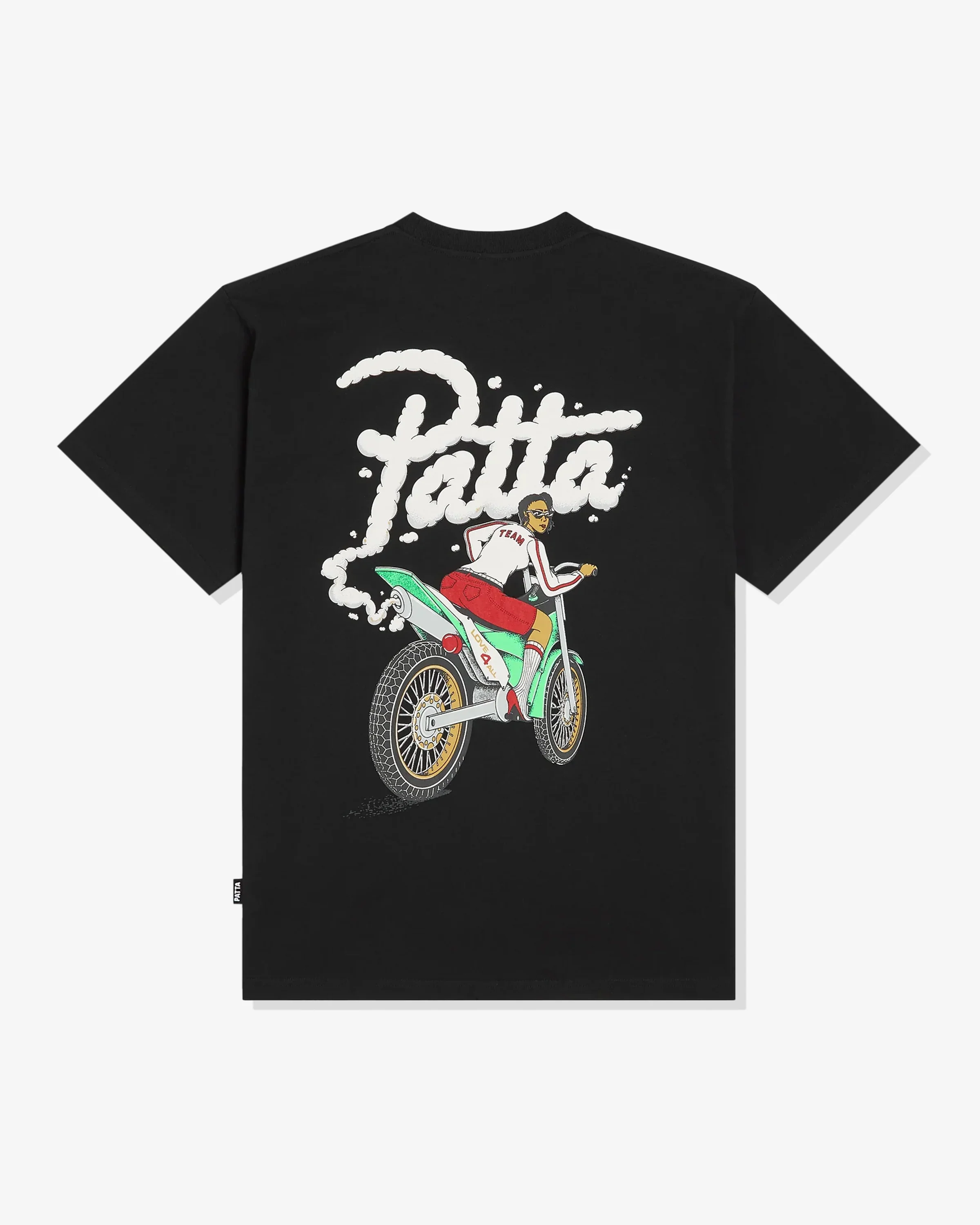 PATTA BIKER TEE - BLACK - Image 2
