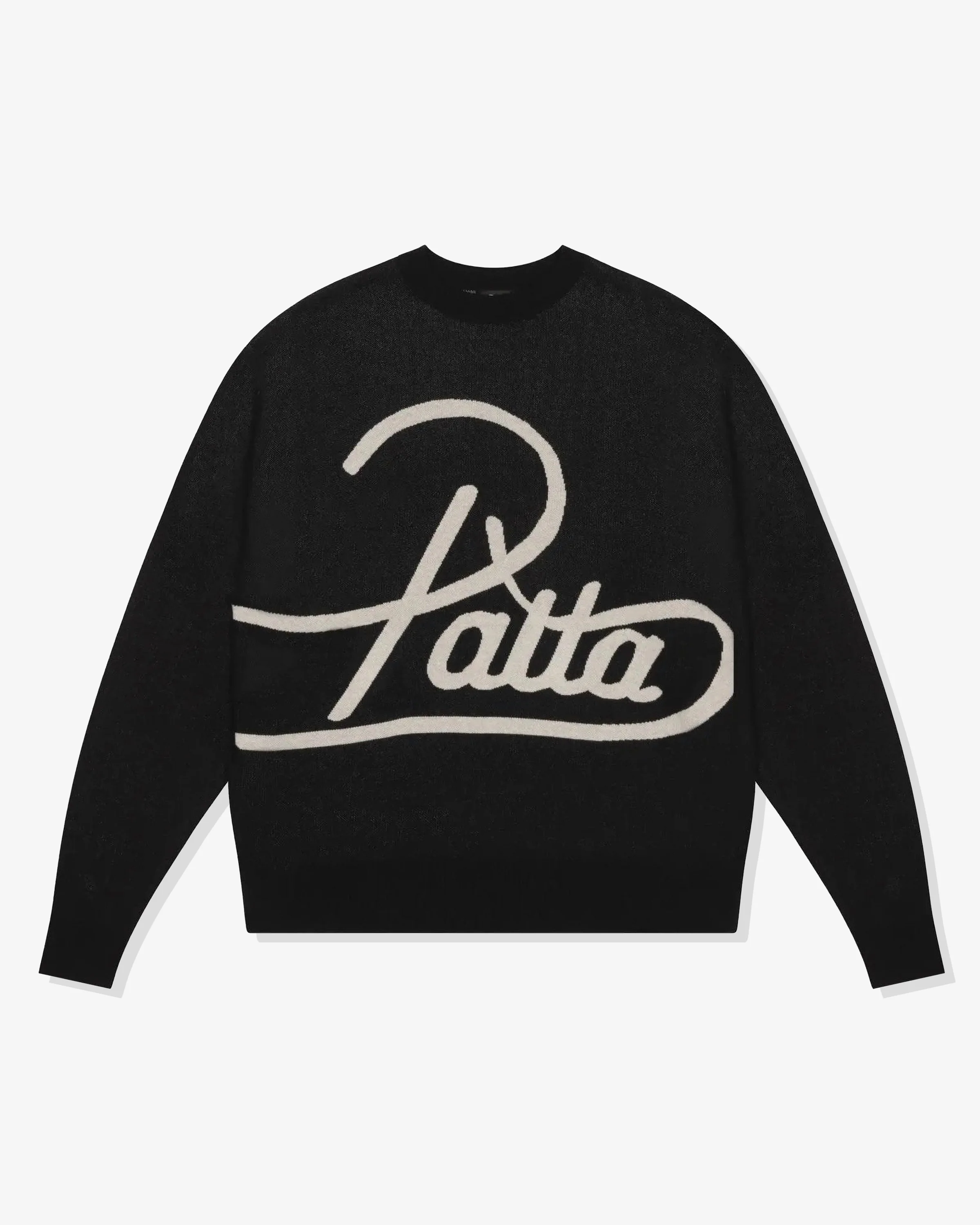 PATTA HEARTED JUMPER - BLACK