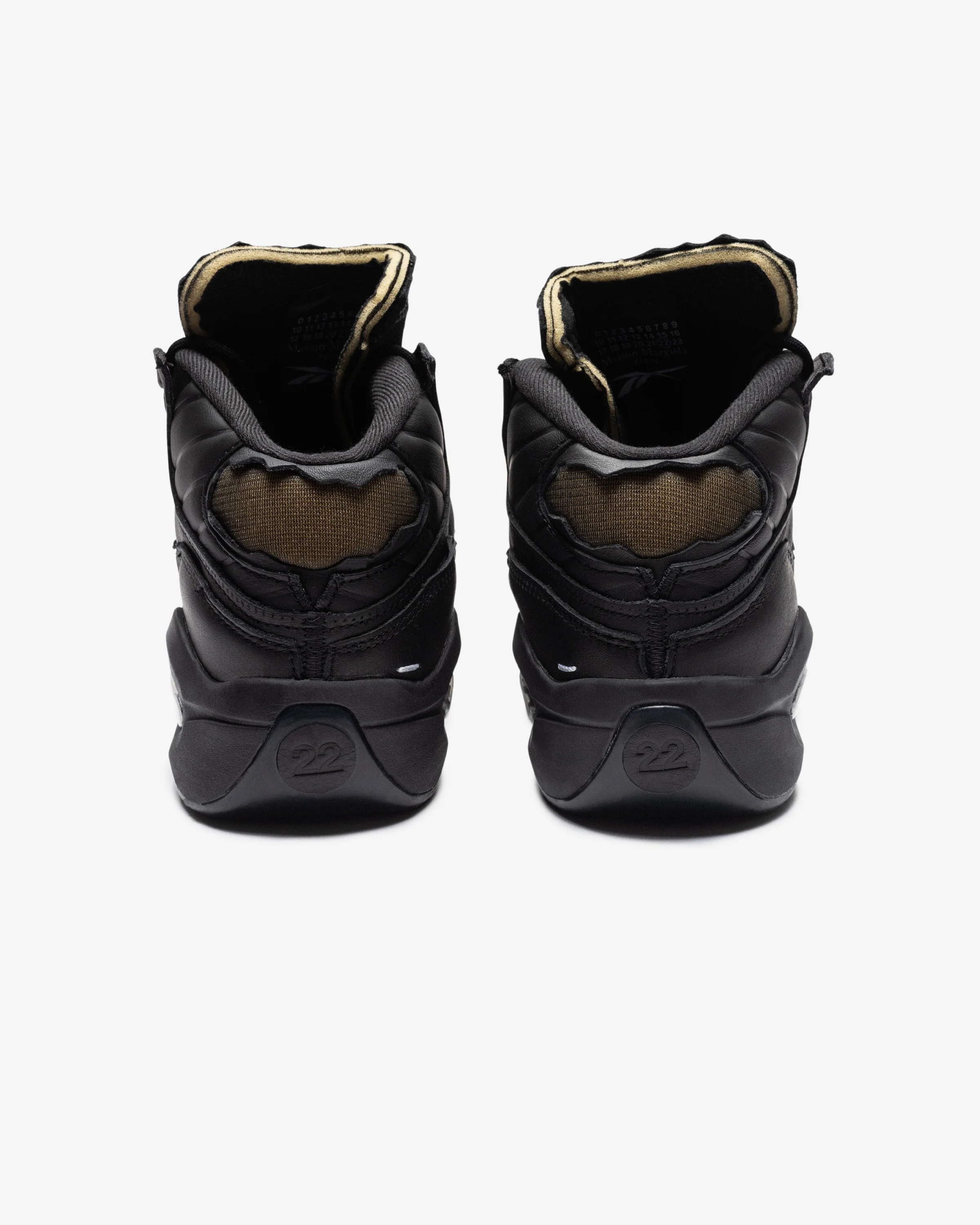 REEBOK X MAISON MARGIELA PROJECT 0 TQ MO - BLACK - Image 3