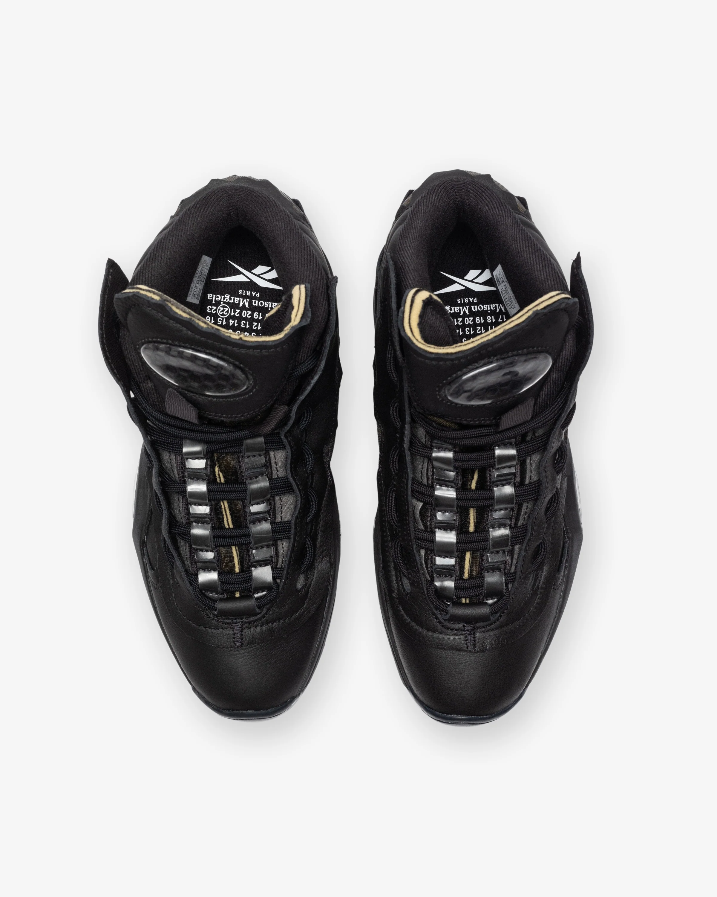 REEBOK X MAISON MARGIELA PROJECT 0 TQ MO - BLACK - Image 4