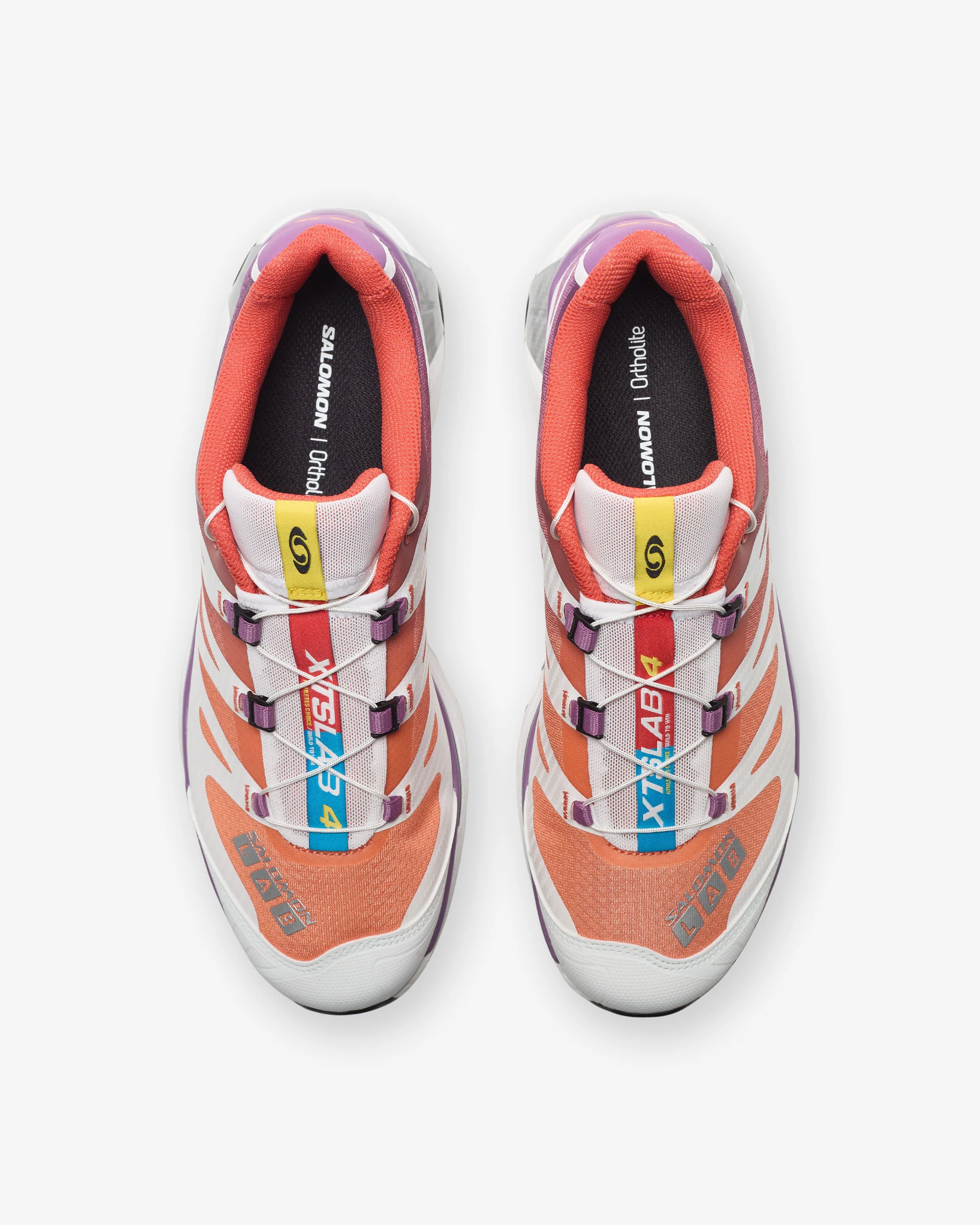 SALOMON XT-4 OG - WHITE/ NECTARINE - Image 4