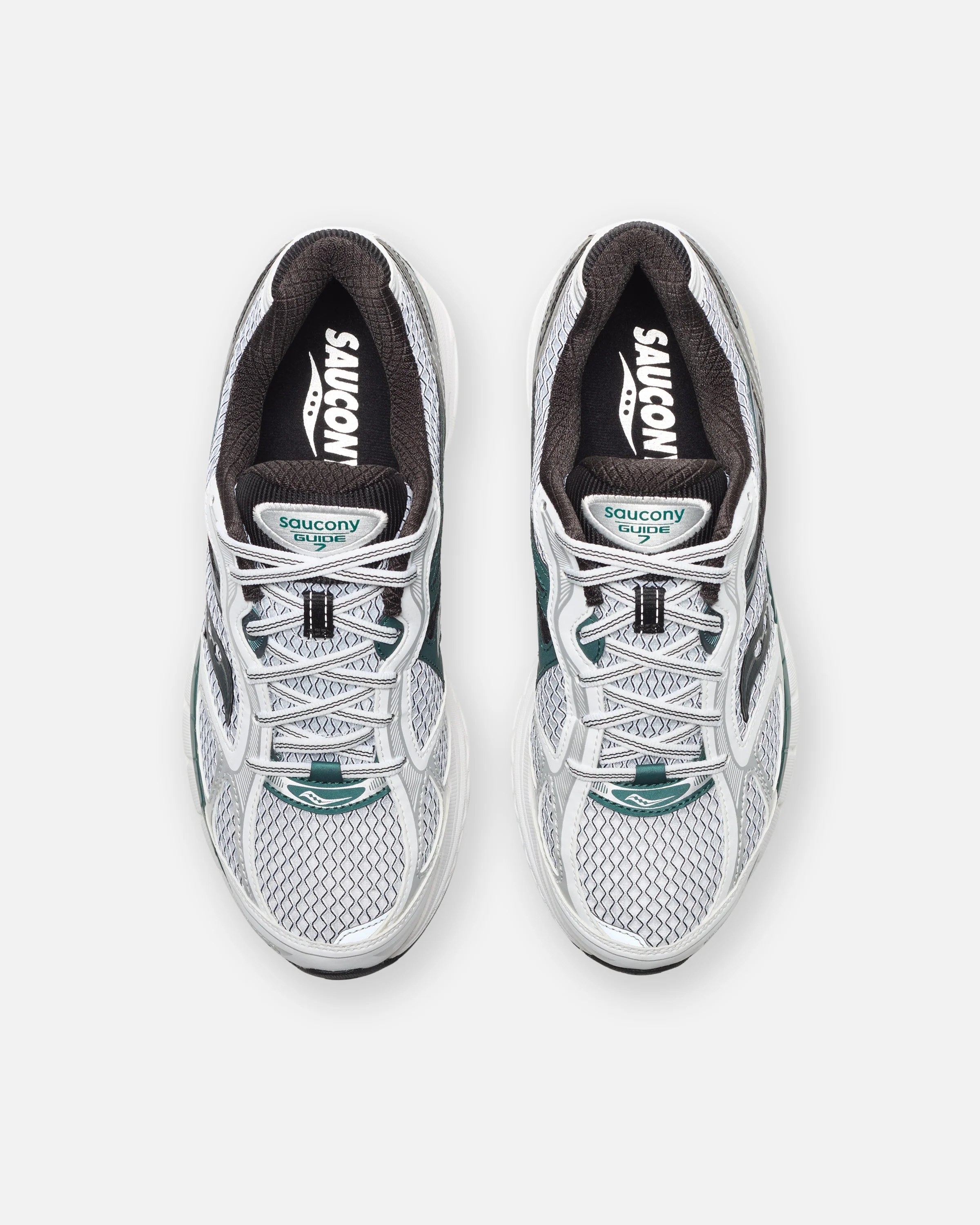 SAUCONY PROGRID GUIDE 7 - WHITE/ PINE - Image 4